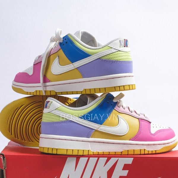  Giày Nike Dunk Low Solar Flare Multi Color Sail  FD9923 111 