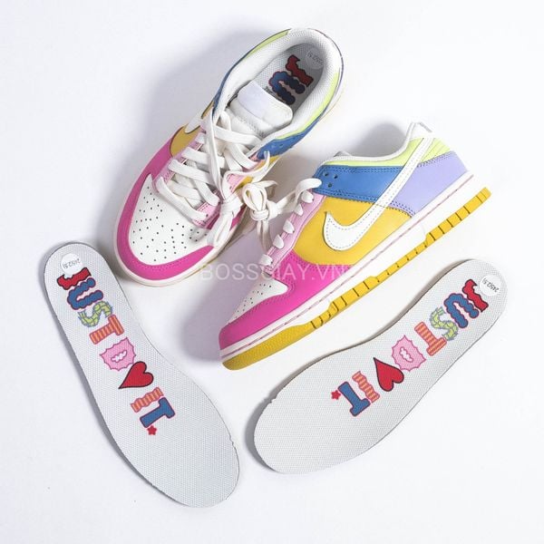  Giày Nike Dunk Low Solar Flare Multi Color Sail  FD9923 111 