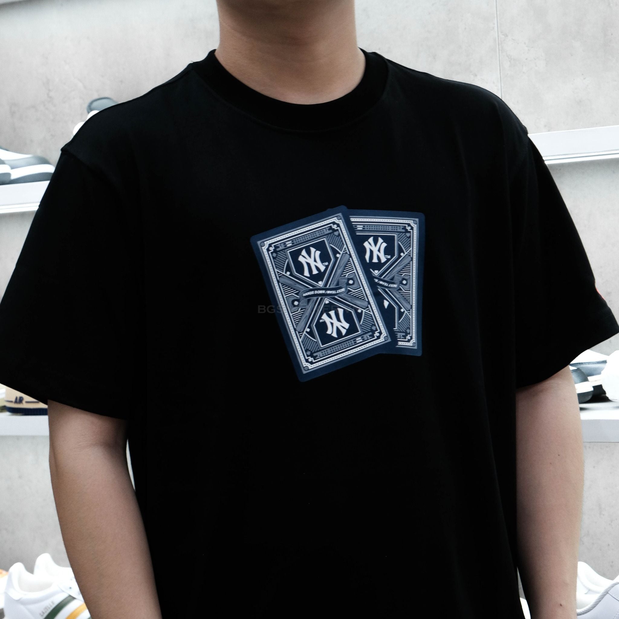  Áo Thun New Era NY  Black Xì Zách 18886870 