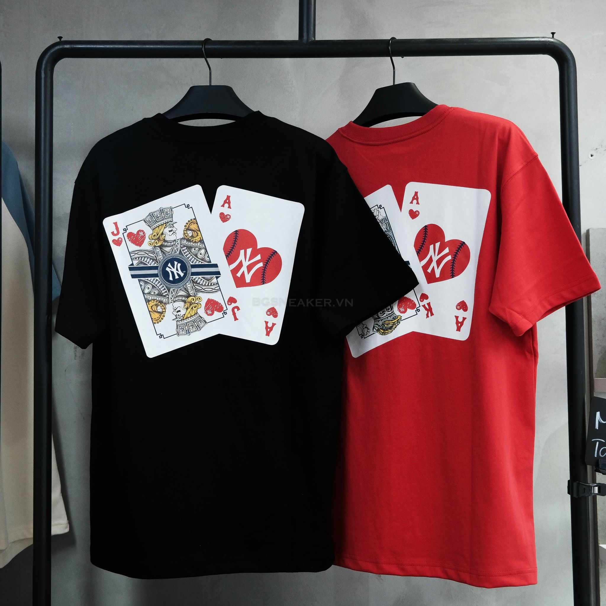  Áo Thun New Era NY  Black Xì Zách 18886870 