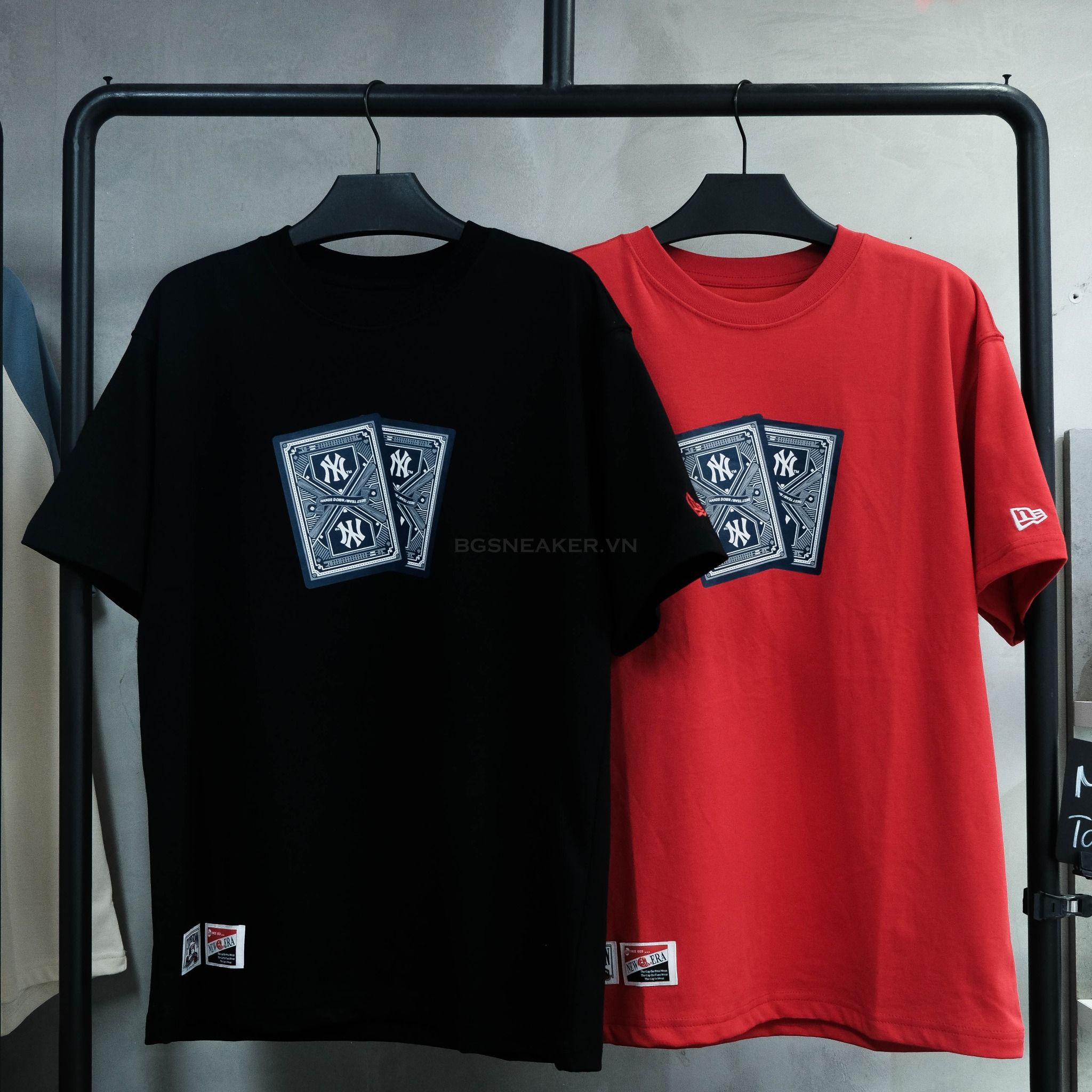  Áo Thun New Era NY  Black Xì Zách 18886870 