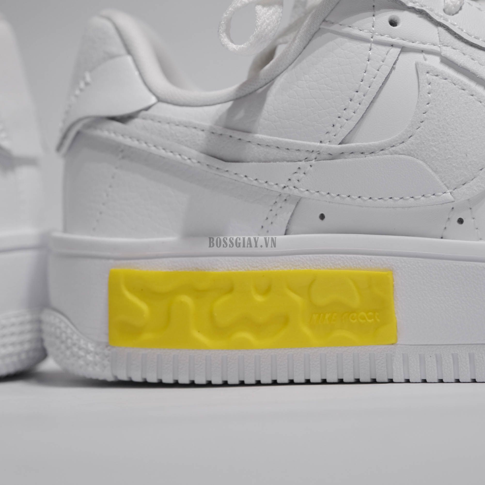  [DA7024-101] NIKE AIR FORCE 1 FONTANKA WHITE YELLOW 