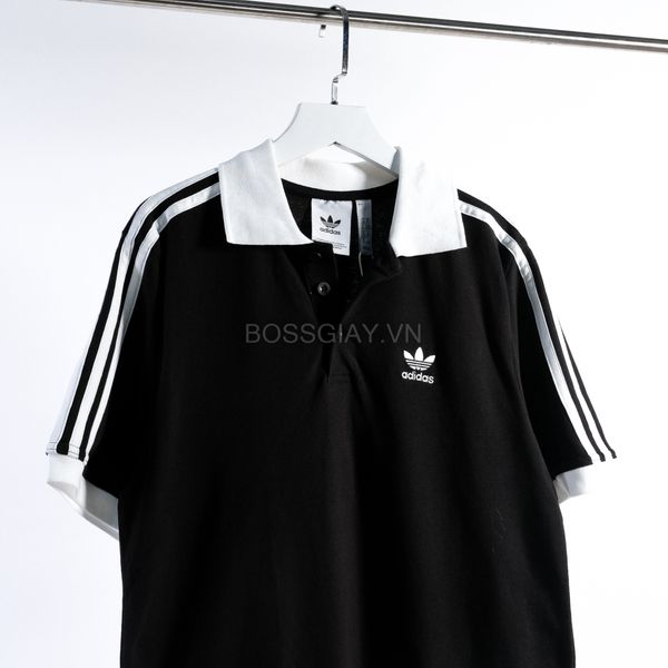  Áo Polo Adidas Adicolor Classics 3-Stripes Black IL2501 