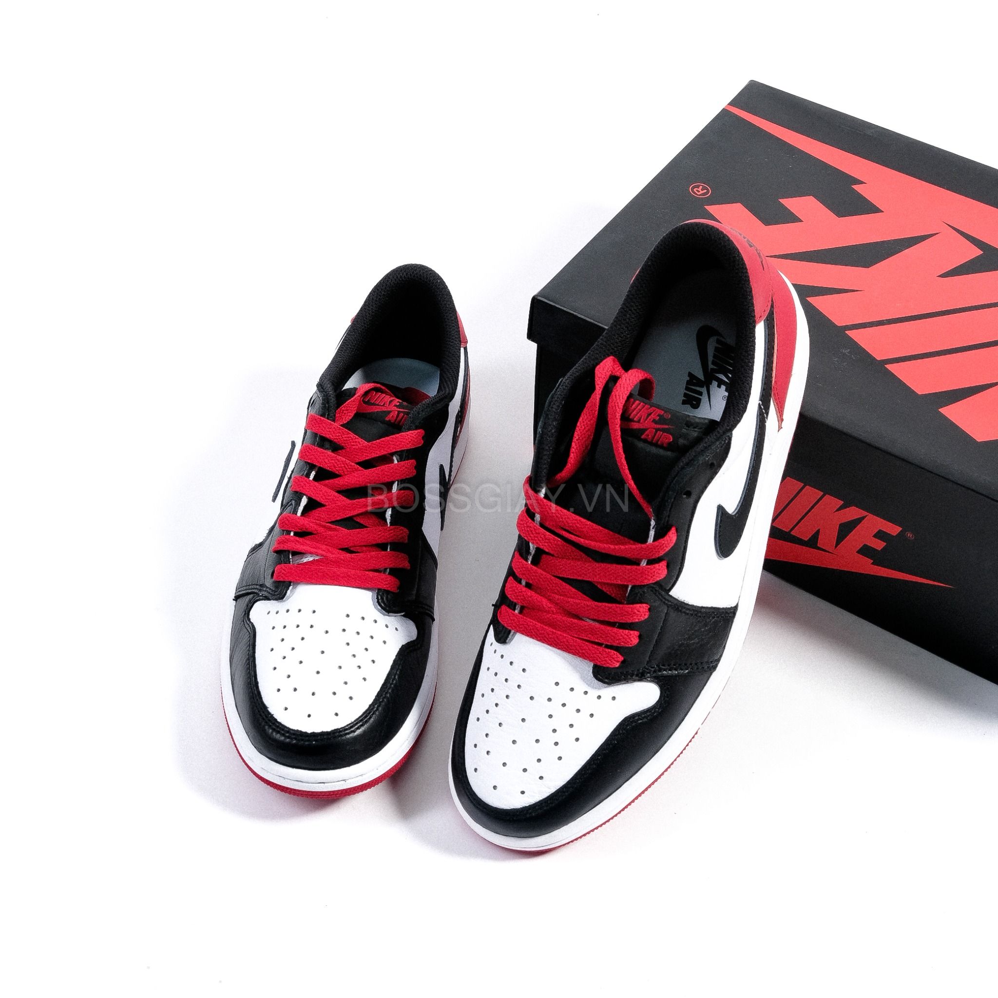  Nike Air Jordan 1  Low OG Black Toe  CZ0790-106 