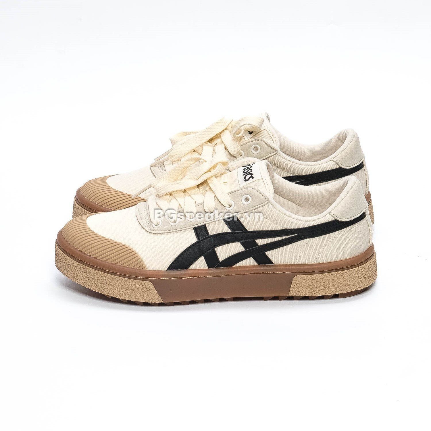  Giày Asics Court Trail White Black 1203A146-021 