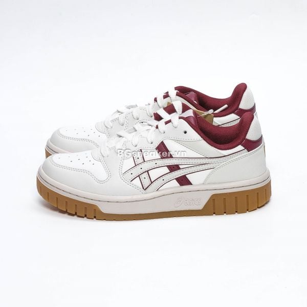  Giày Asics Court MZ 2.0 'White/RED/ Brown' [ 1203a405 103 ] 