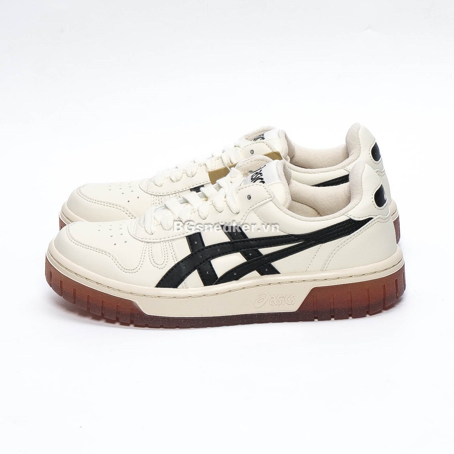  Giày Asics Court MZ Cream Black Gum  1203A127-750 