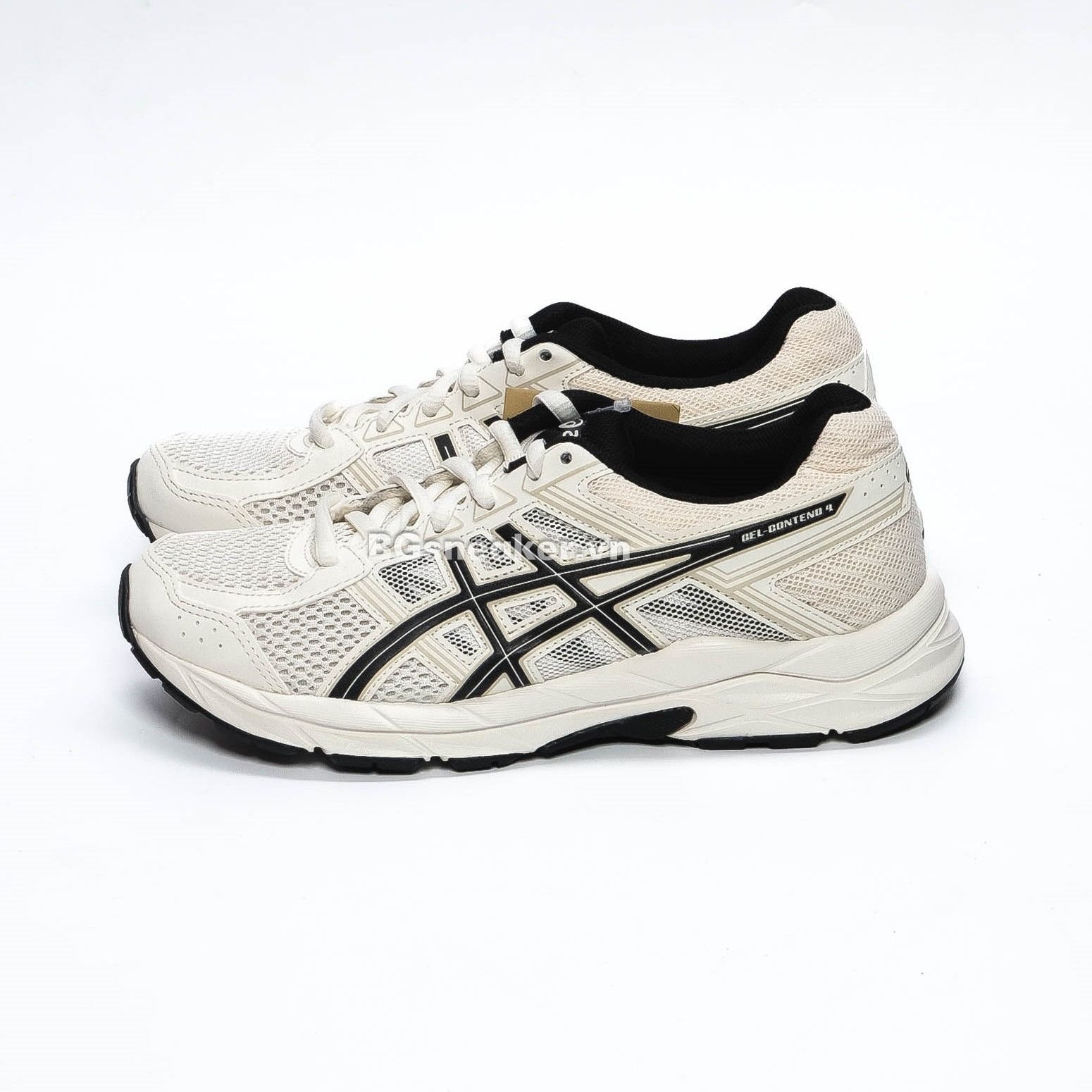  Giày Asics GEL Contend 4 Low Cream White Black T8D9Q - 112 