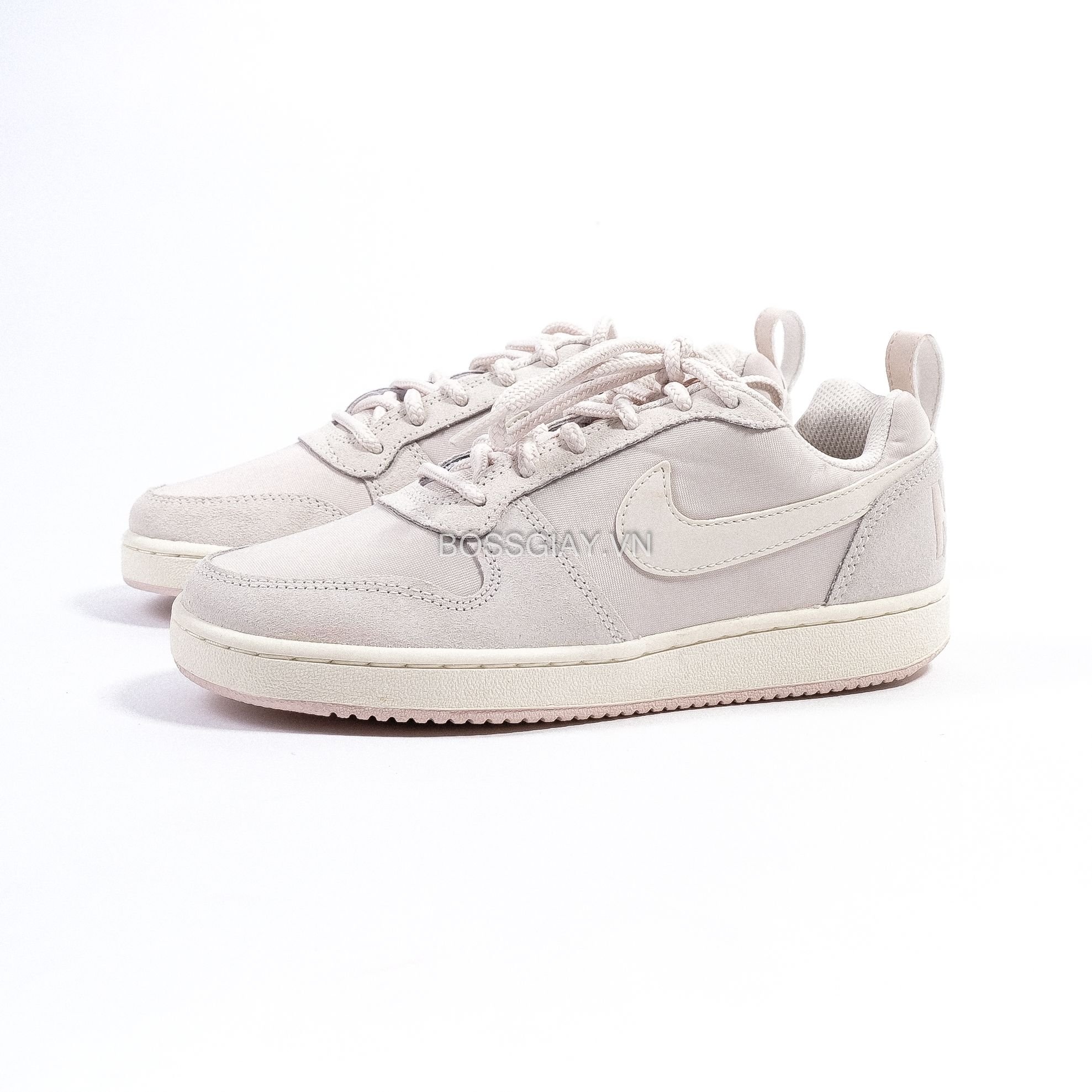  Nike Court Borough Low Premium  Sail Light Orewood Brown 861533-101 