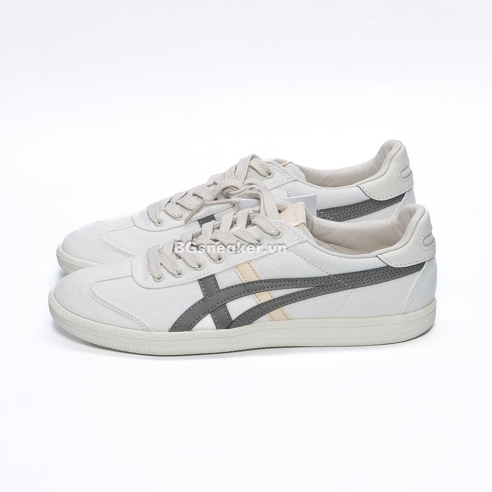  Giày Onitsuka Tiger Tokuten  White Grey 1183A862-108 