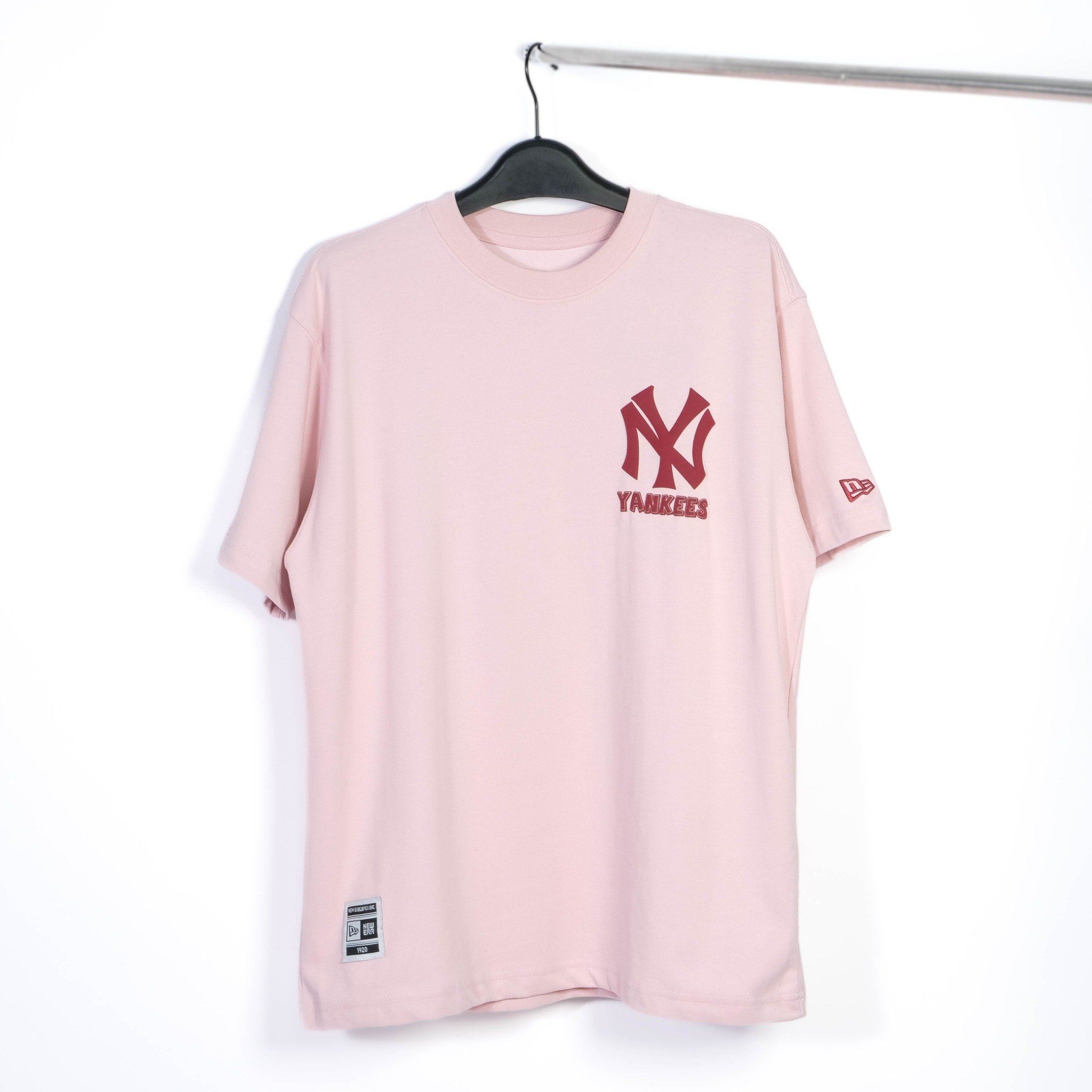  Áo Thun New Era New York Burgundy 'Big Logo Pink'   15558699 