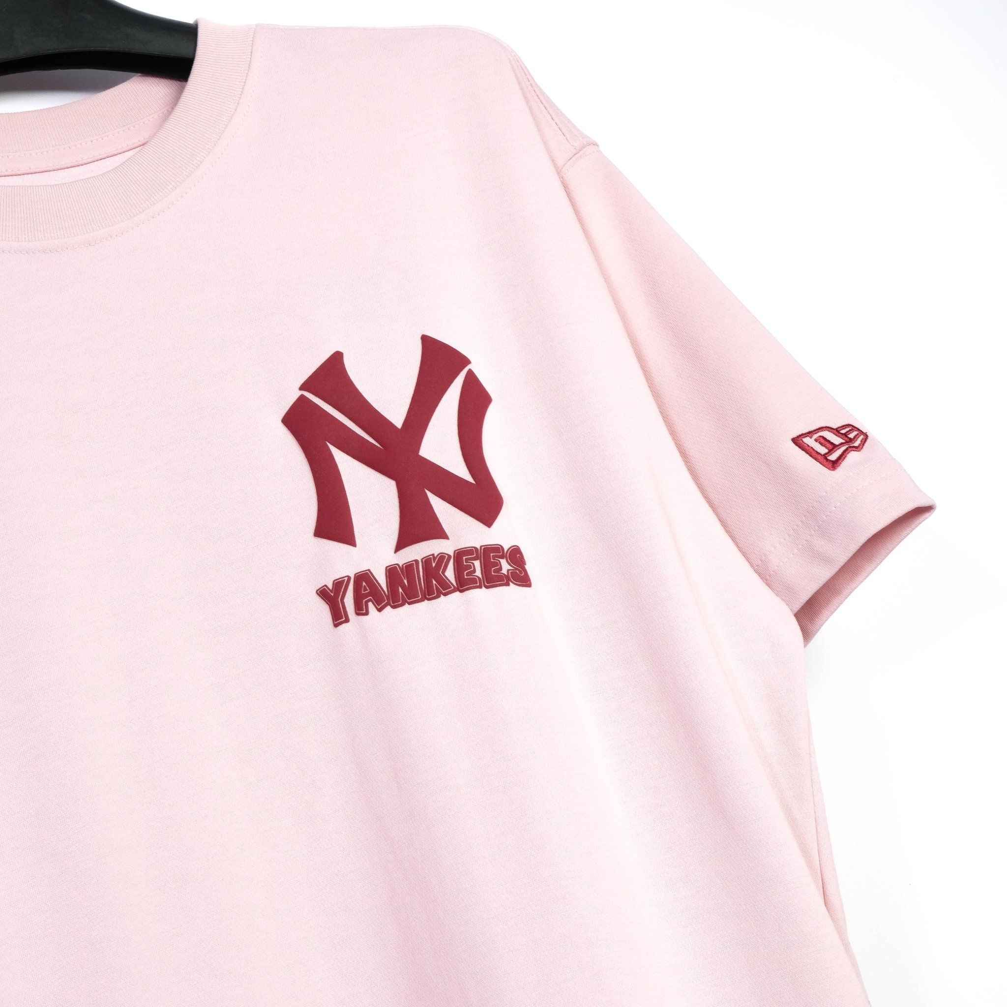  Áo Thun New Era New York Burgundy 'Big Logo Pink'   15558699 