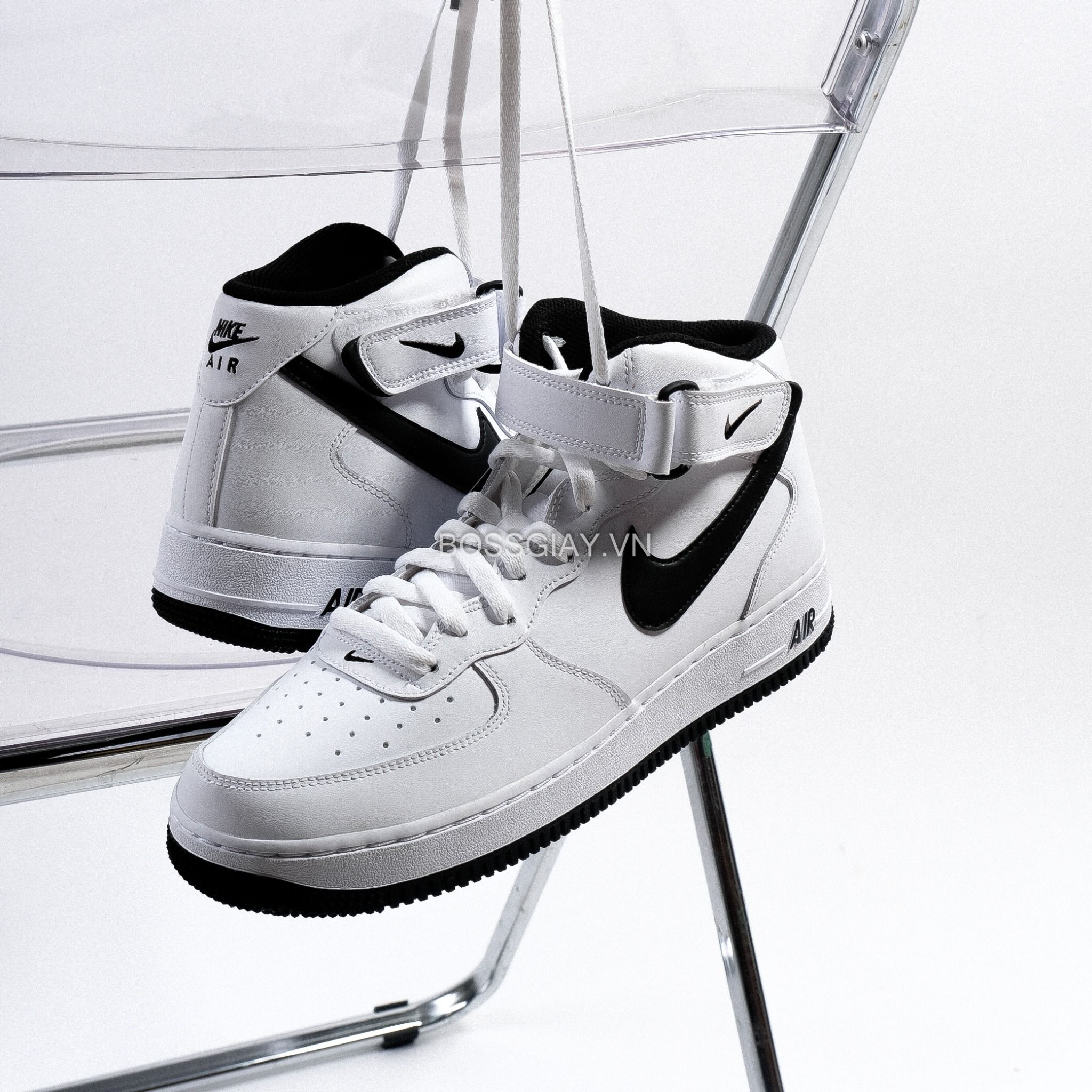  Nike Air Force 1 Mid White Black DV0806-101 