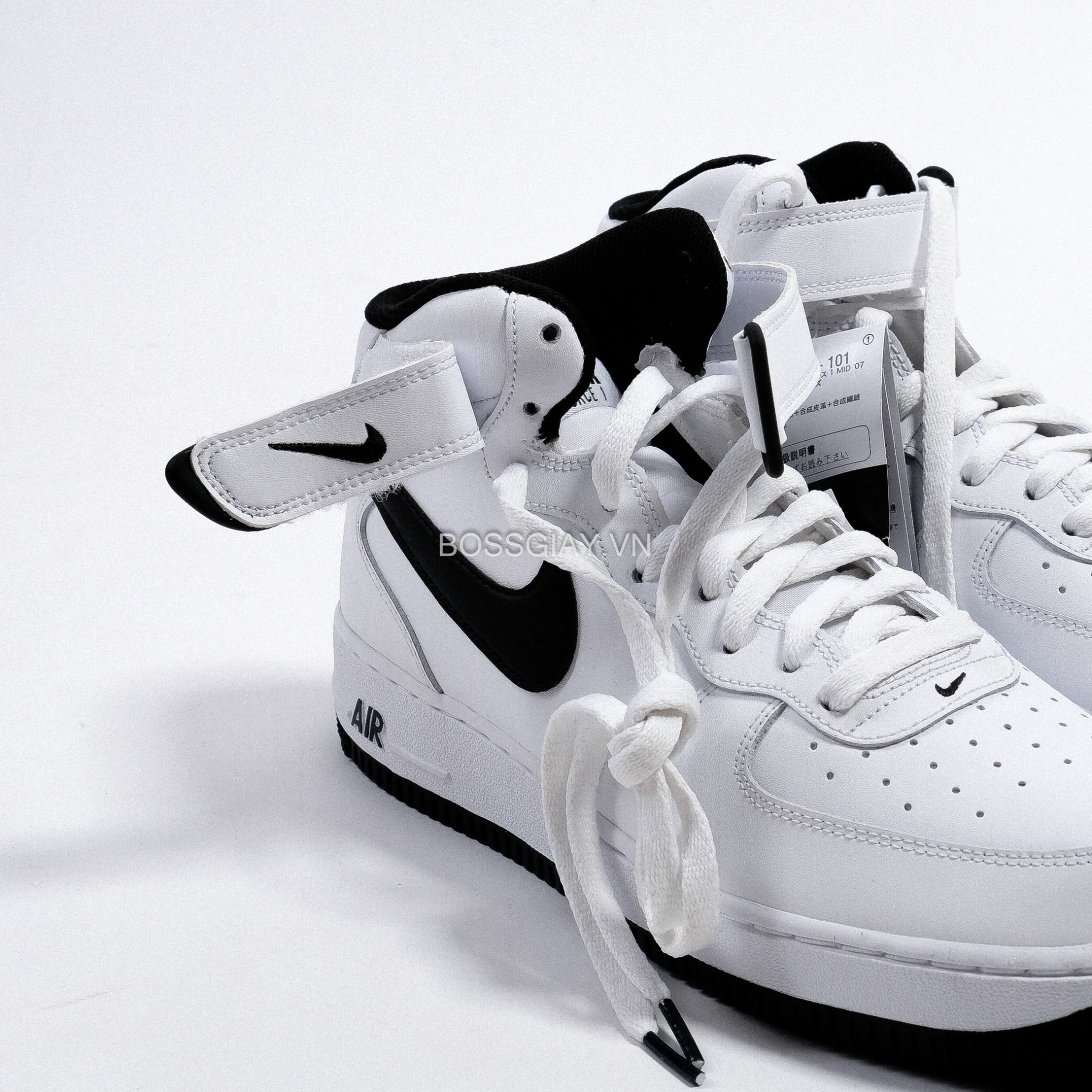  Nike Air Force 1 Mid White Black DV0806-101 