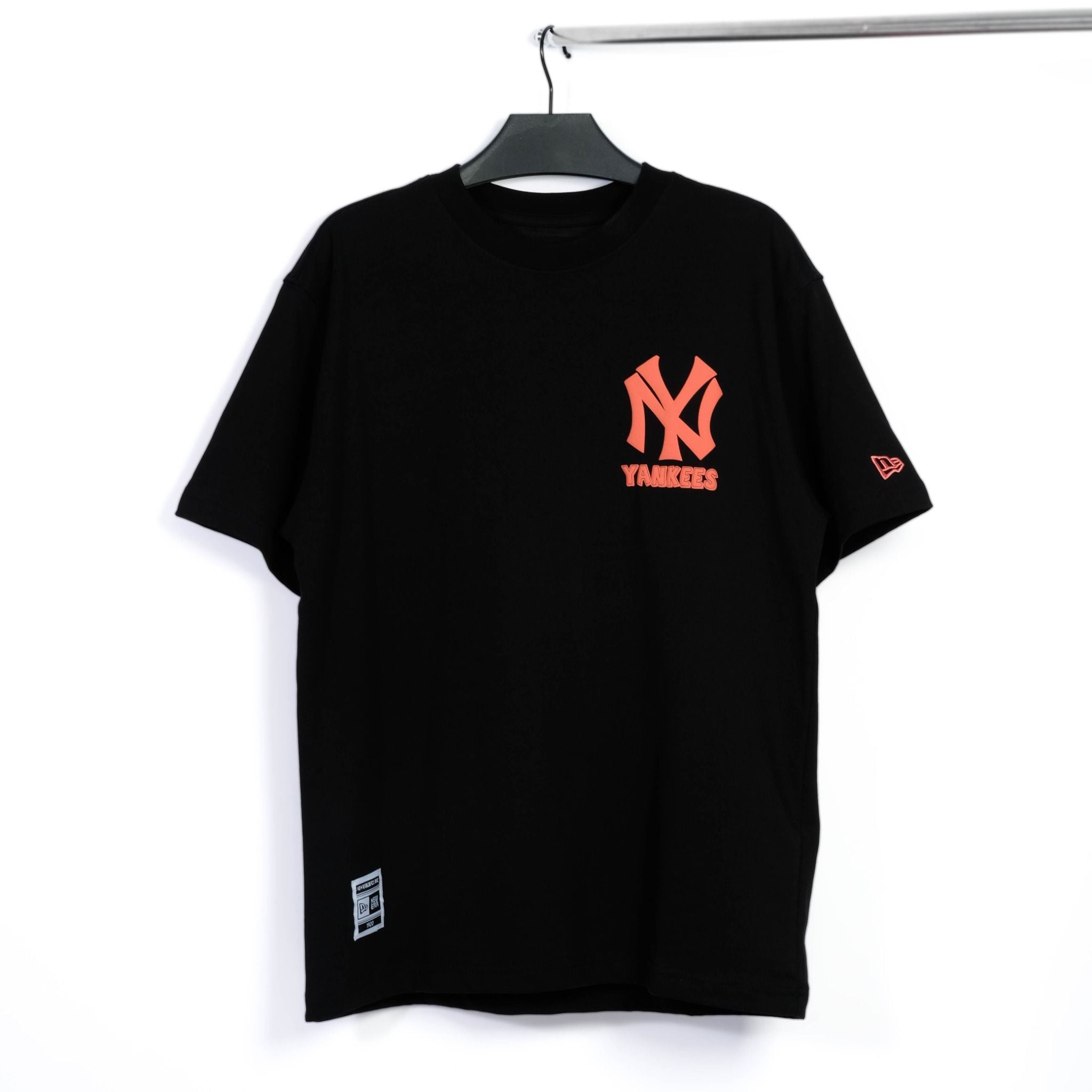  Áo Thun New Era NY Black Organe 13558692 