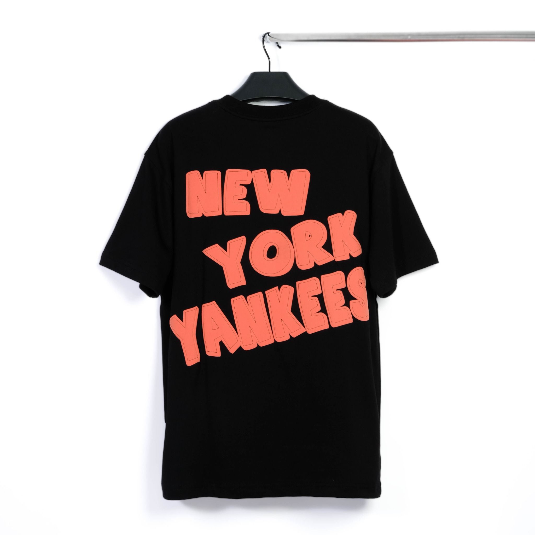  Áo Thun New Era NY Black Organe 13558692 