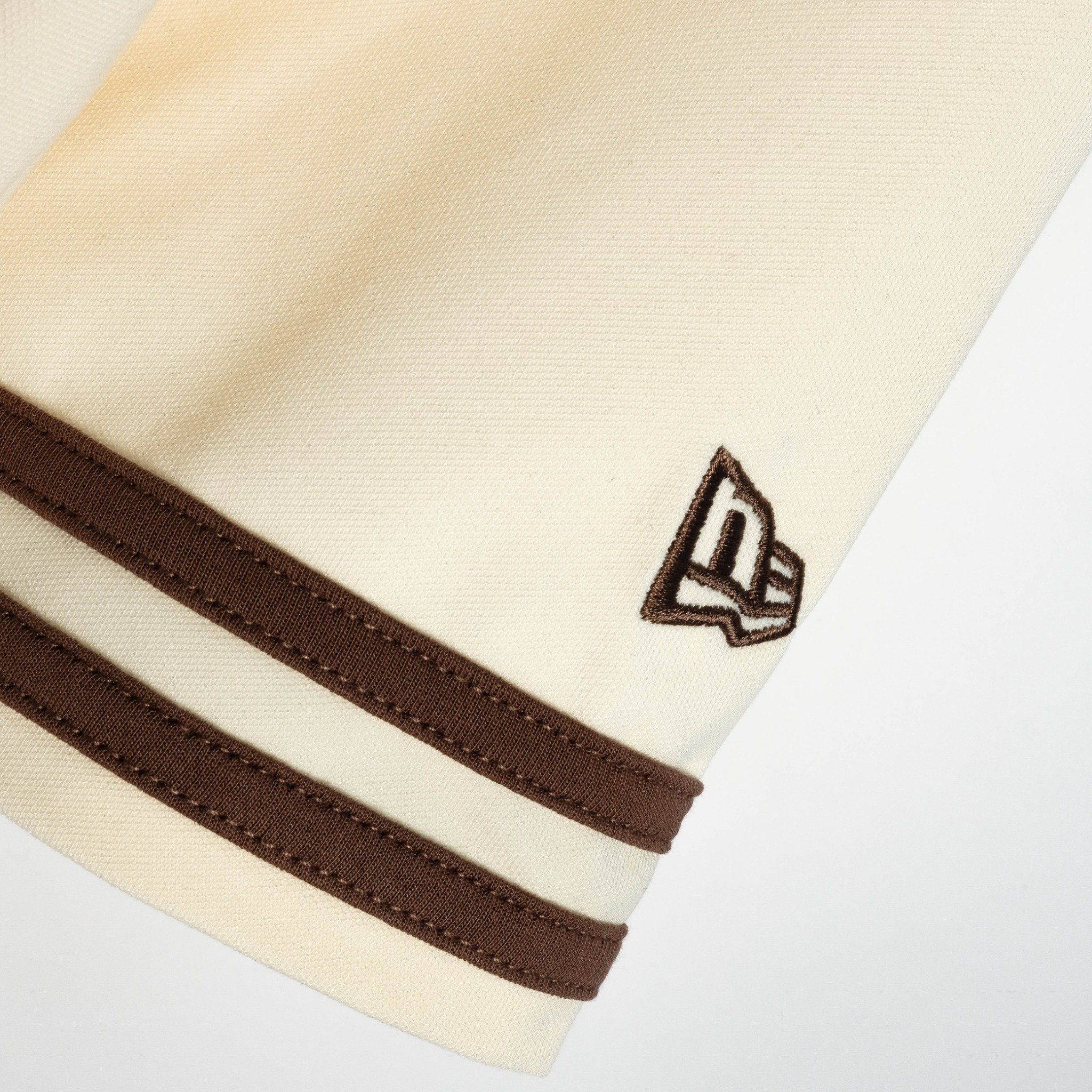  Áo Thun Polo New Era Korea New Yorks Yankees Brown Cream  13566876 