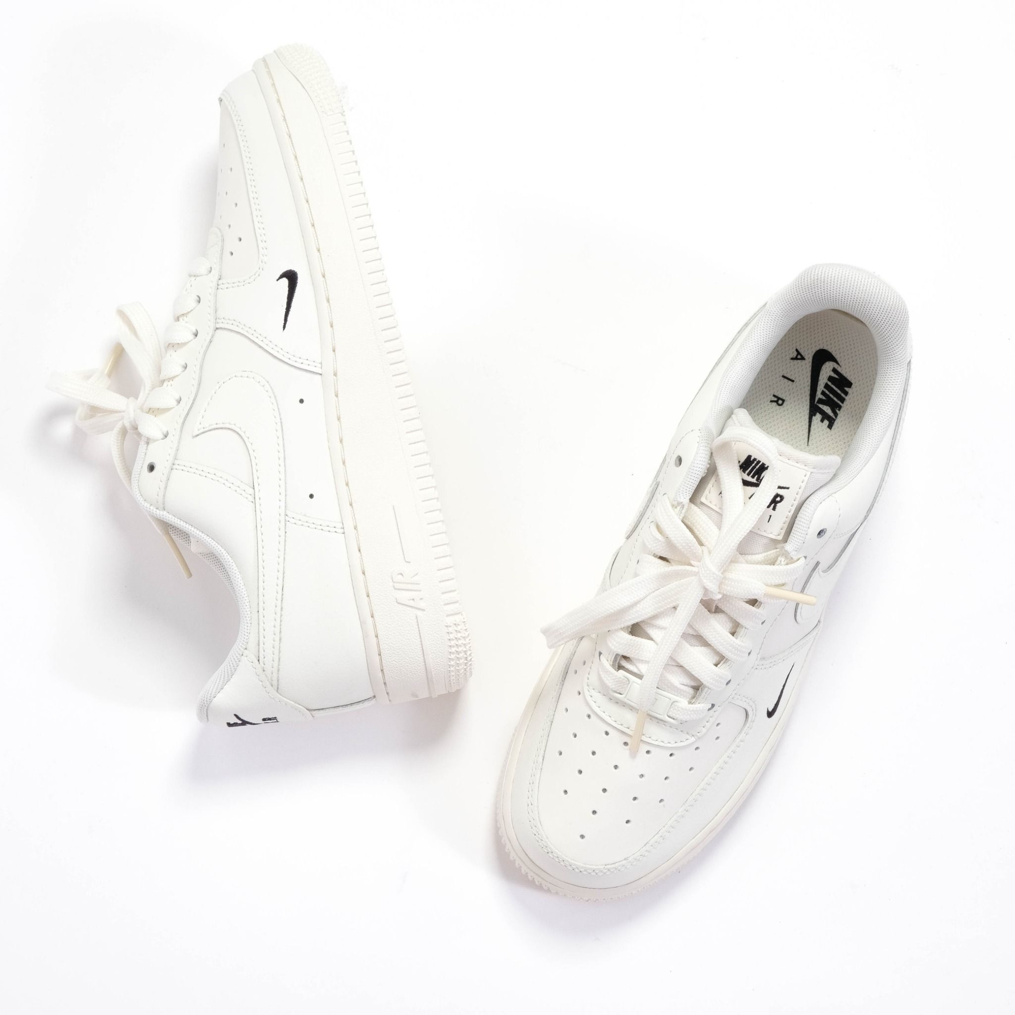  Giày Nike Air Force 1 ’07 ‘Sail Black’ [ HF1058 133 ] 