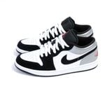  Giày Nike Jordan 1 Low SE White Fire Red Black Matte Silver HF3148-106 