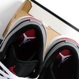  Giày Nike Jordan 1 Low SE White Fire Red Black Matte Silver HF3148-106 