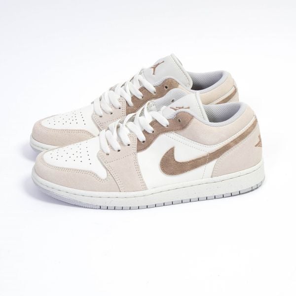  Giày Nike Air Jordan 1 Low Light Bone HF1567-200 