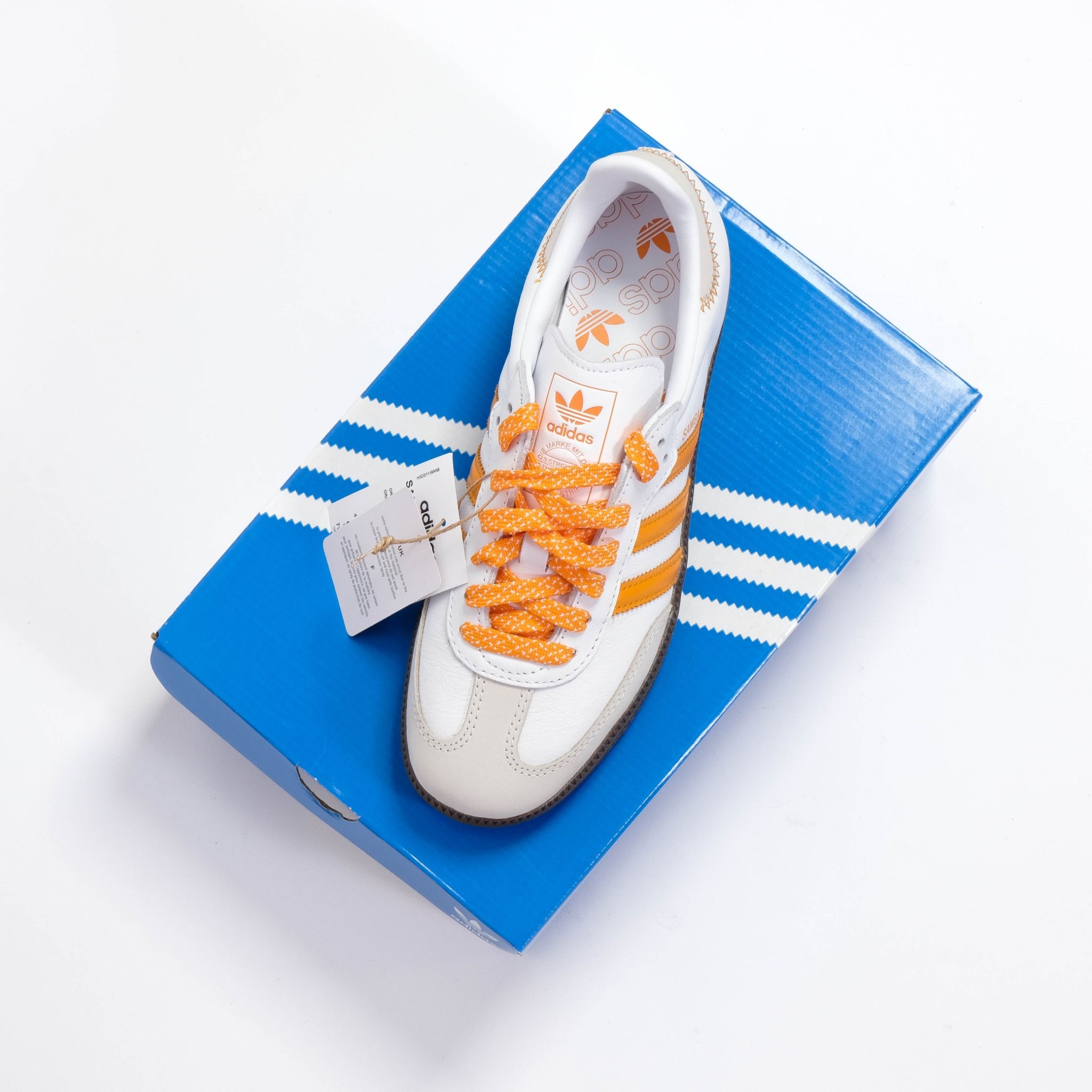  Giày Adidas Samba OG ‘White Equipment Orange’ (Wmns) IE6521 
