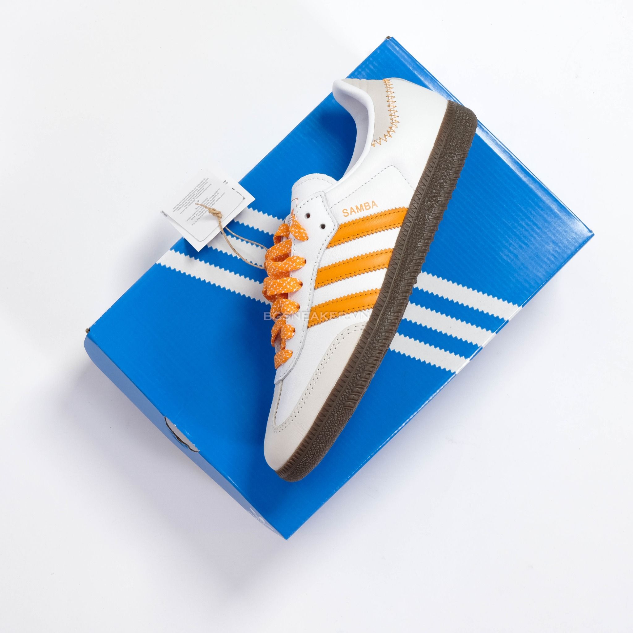  Giày Adidas Samba OG ‘White Equipment Orange’ (Wmns) IE6521 