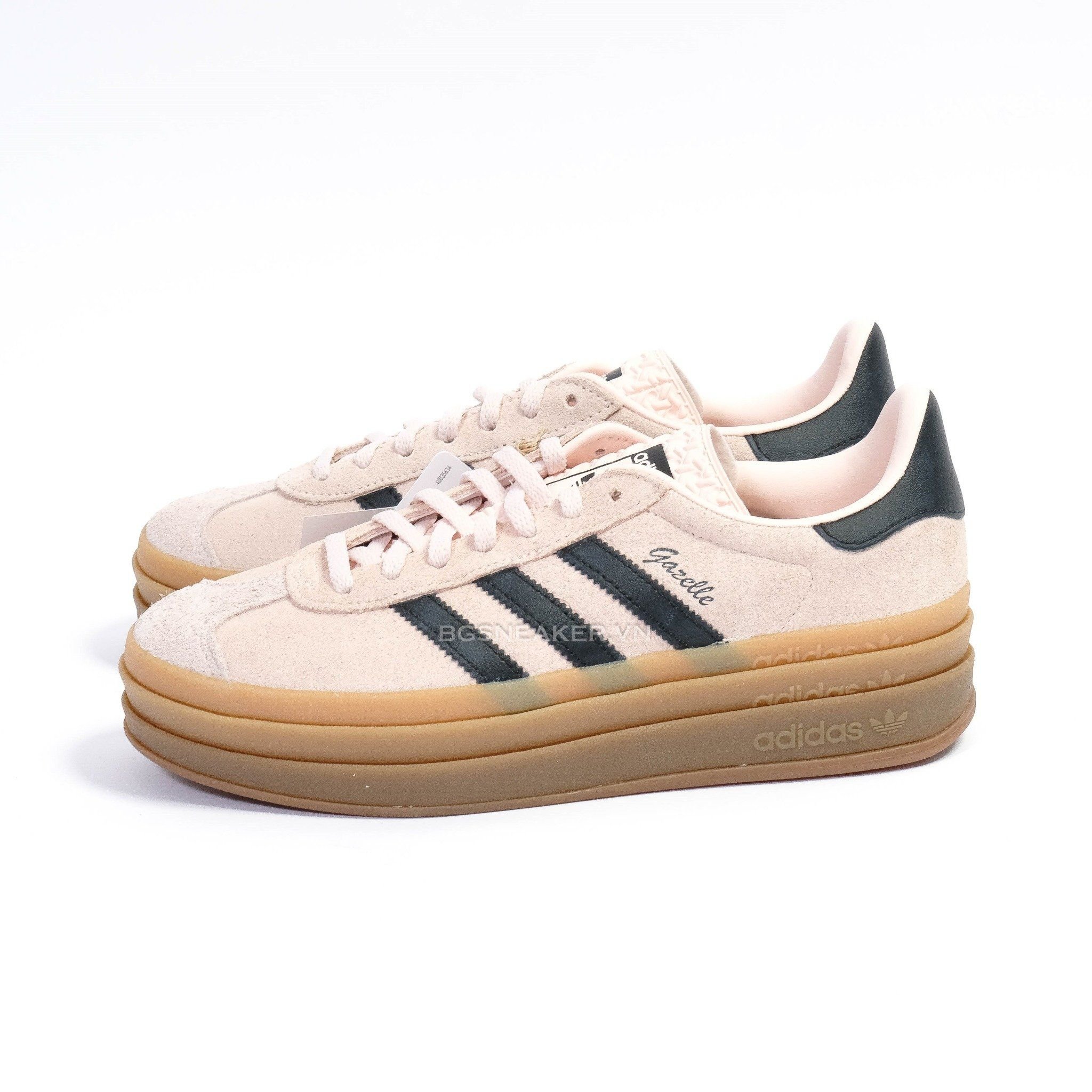  Giày Adidas Gazelle Bold ‘Wonder Quartz Black Gum’ [IE0429] 
