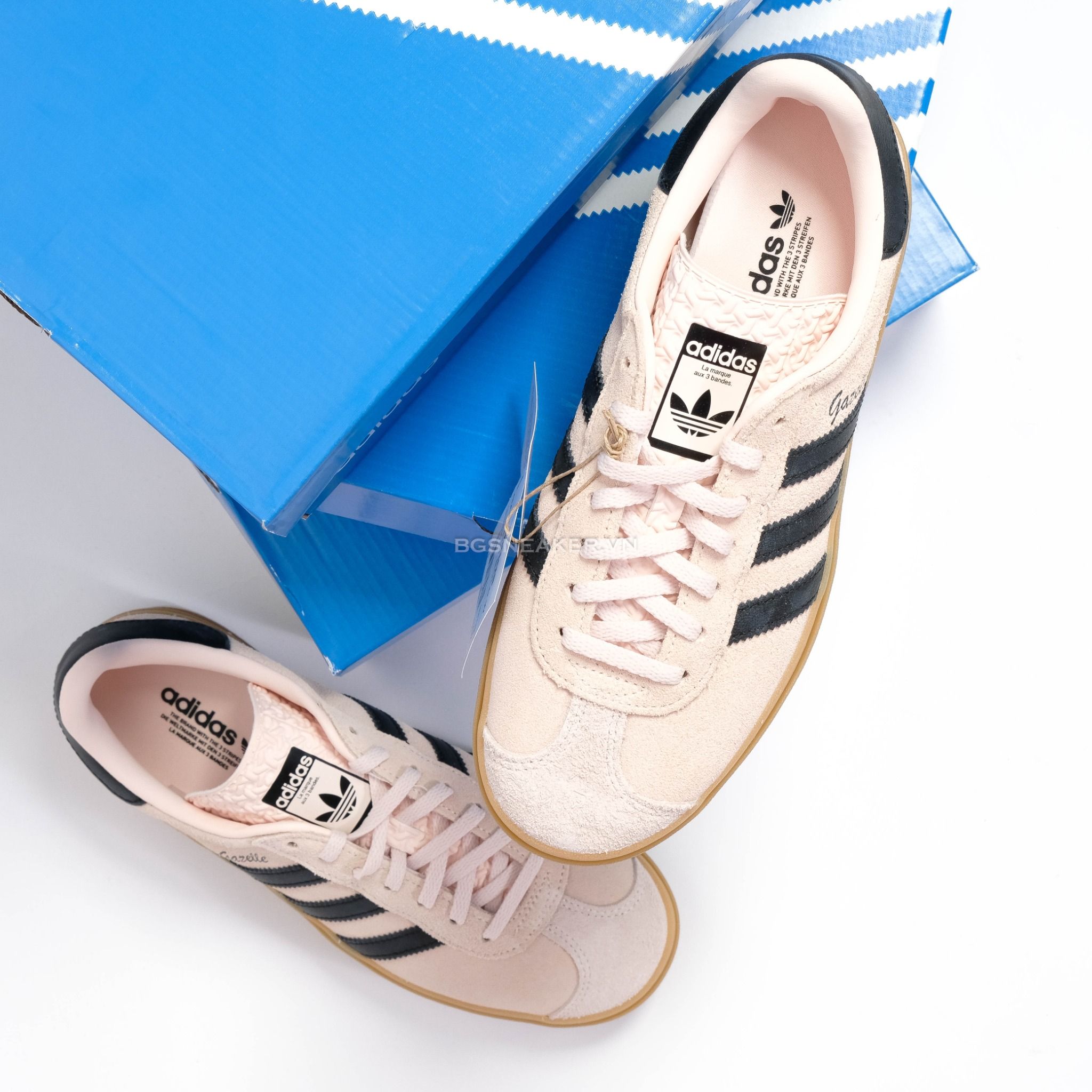  Giày Adidas Gazelle Bold ‘Wonder Quartz Black Gum’ [IE0429] 