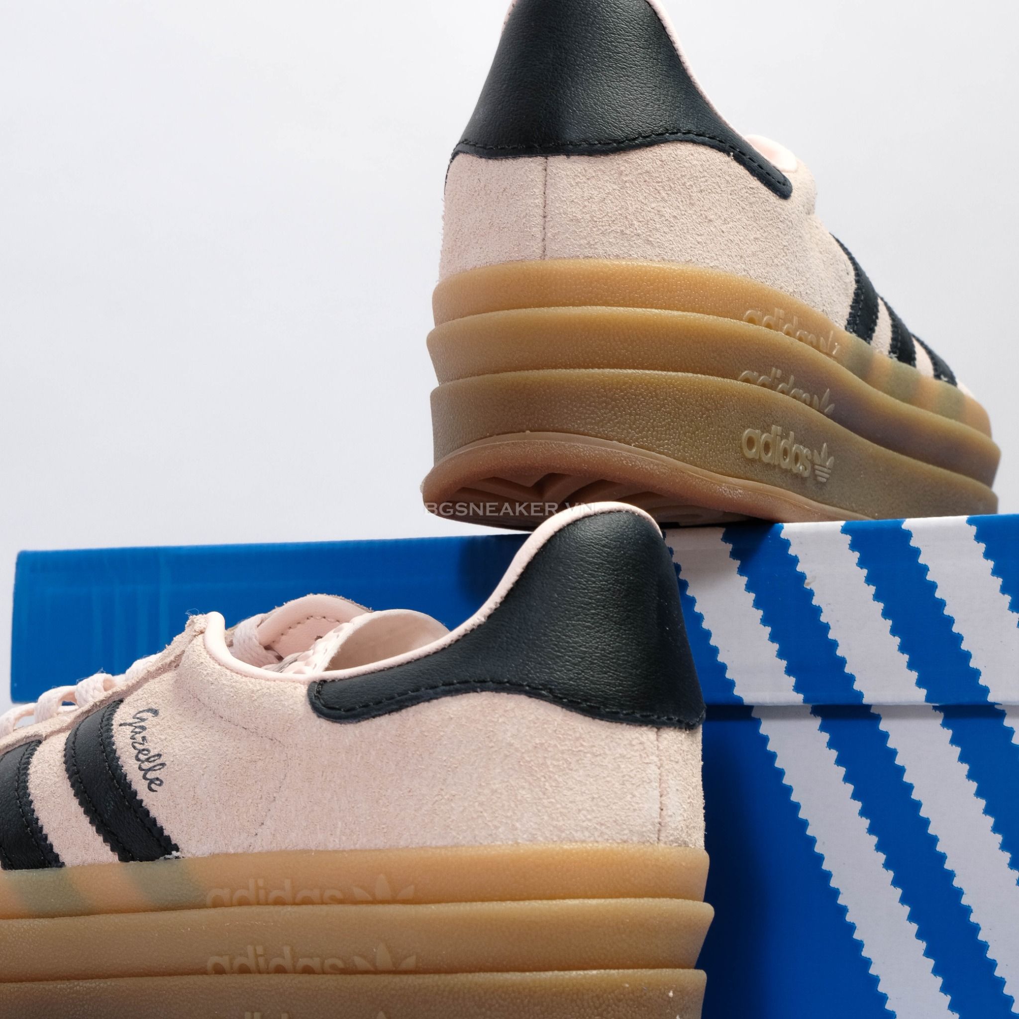  Giày Adidas Gazelle Bold ‘Wonder Quartz Black Gum’ [IE0429] 
