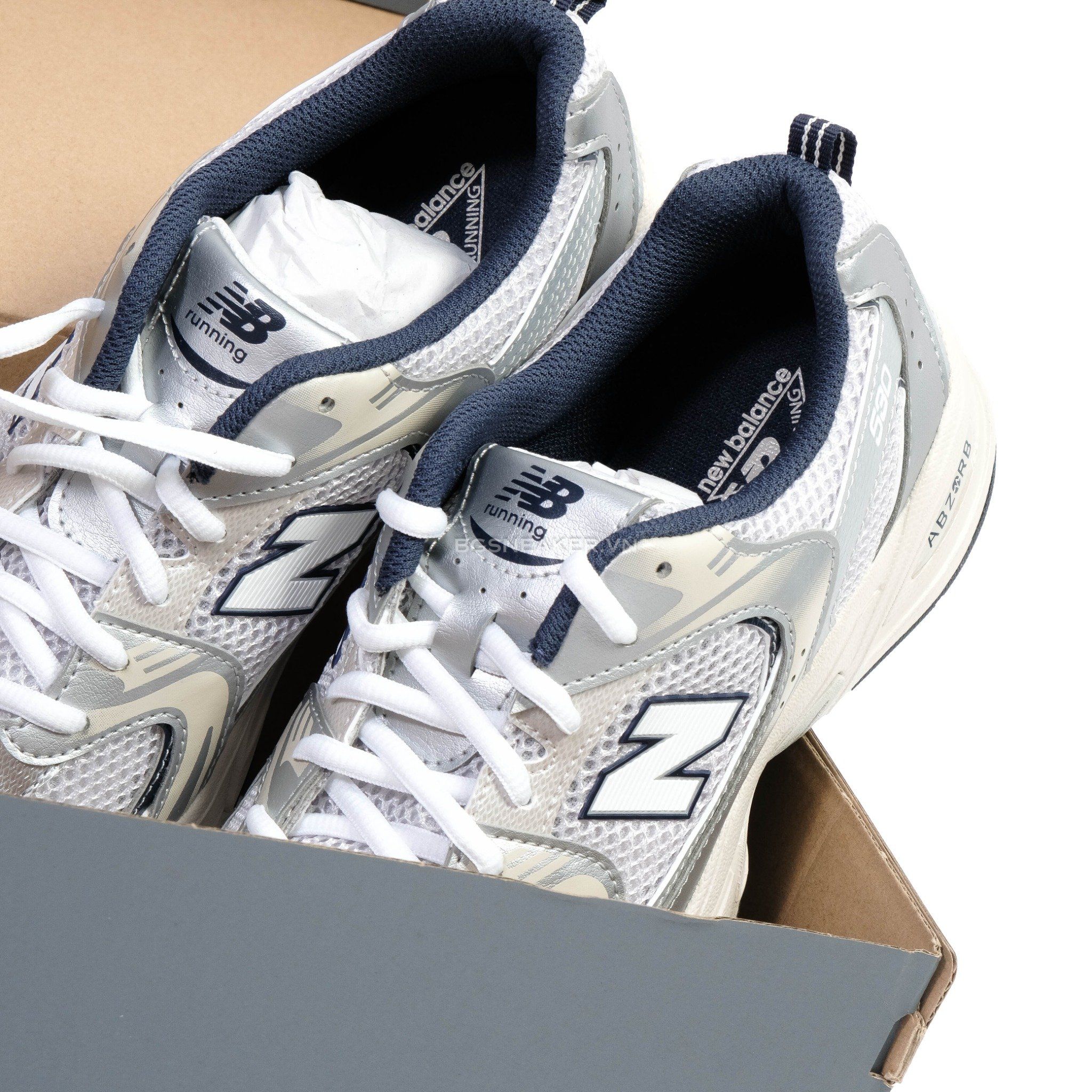  Giày New Balance 530 GS Steel Grey GR530KA 