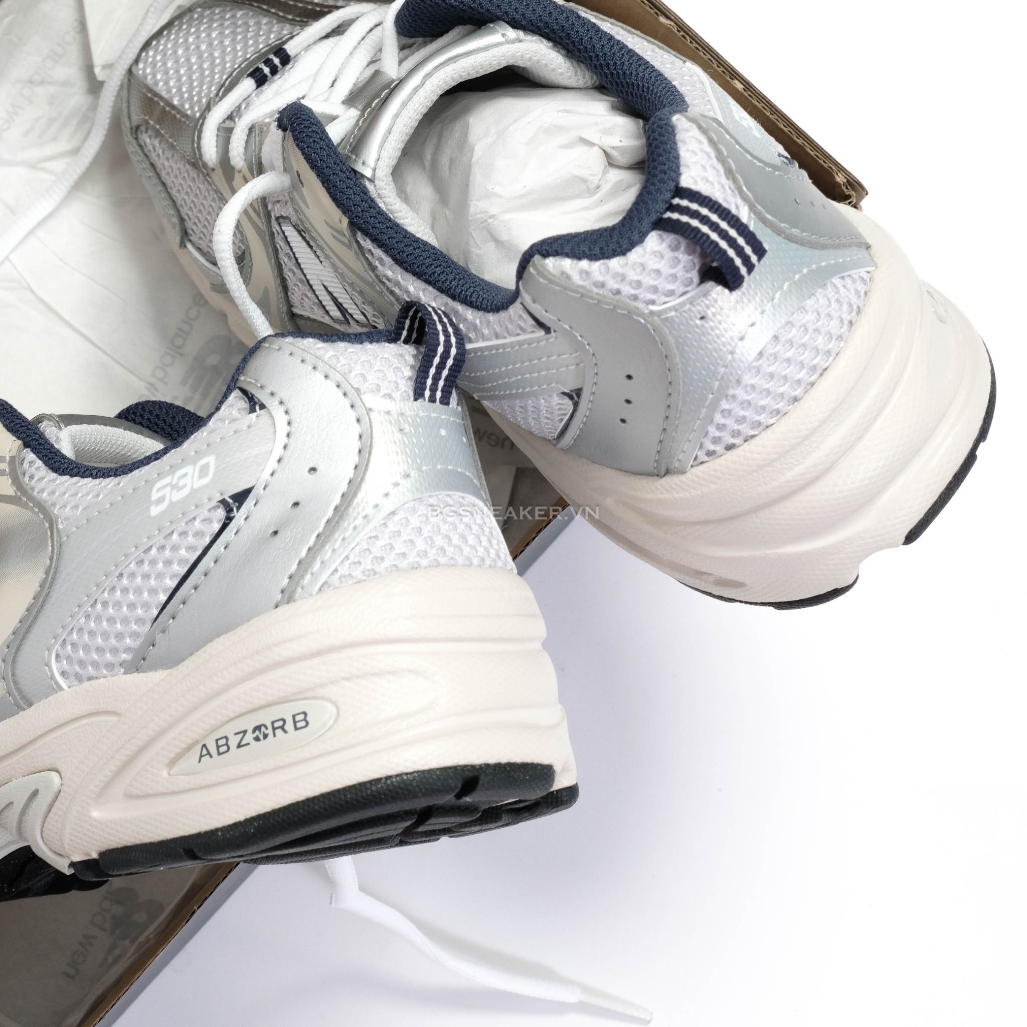  Giày New Balance 530 GS Steel Grey GR530KA 