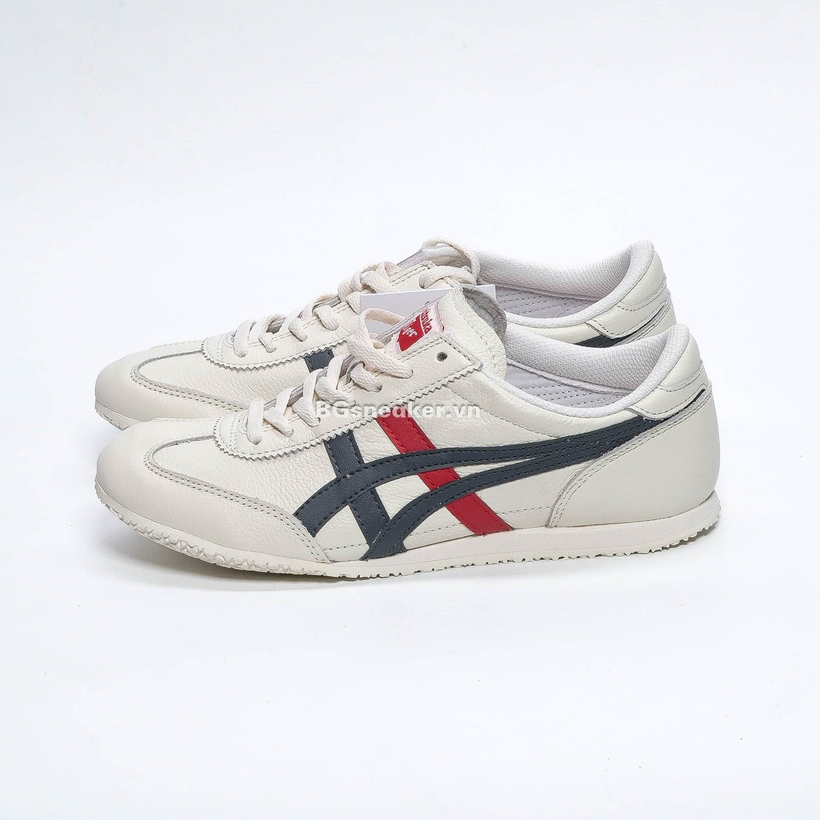  Giày Onitsuka Tiger Machu Racer 'Cream Black Red' [1183B770-100] 