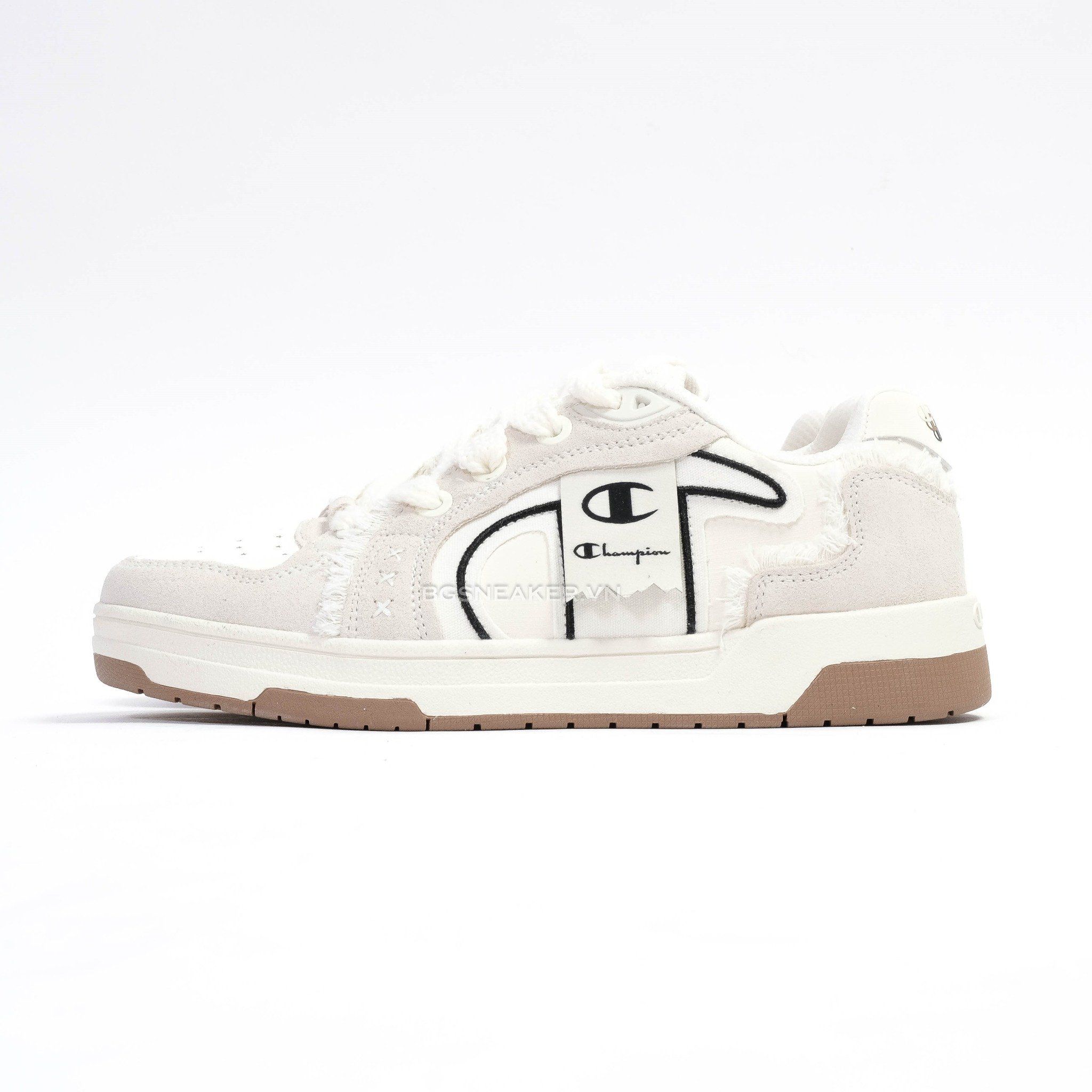  Giày Champion Low-Top Skateboard Shoes Unisex Milk White U5AFCTU28A1 