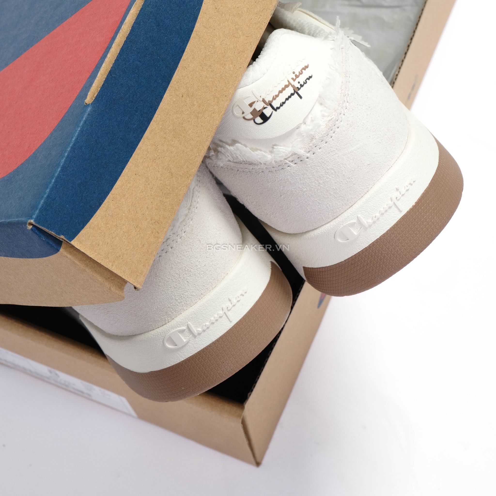  Giày Champion Low-Top Skateboard Shoes Unisex Milk White U5AFCTU28A1 