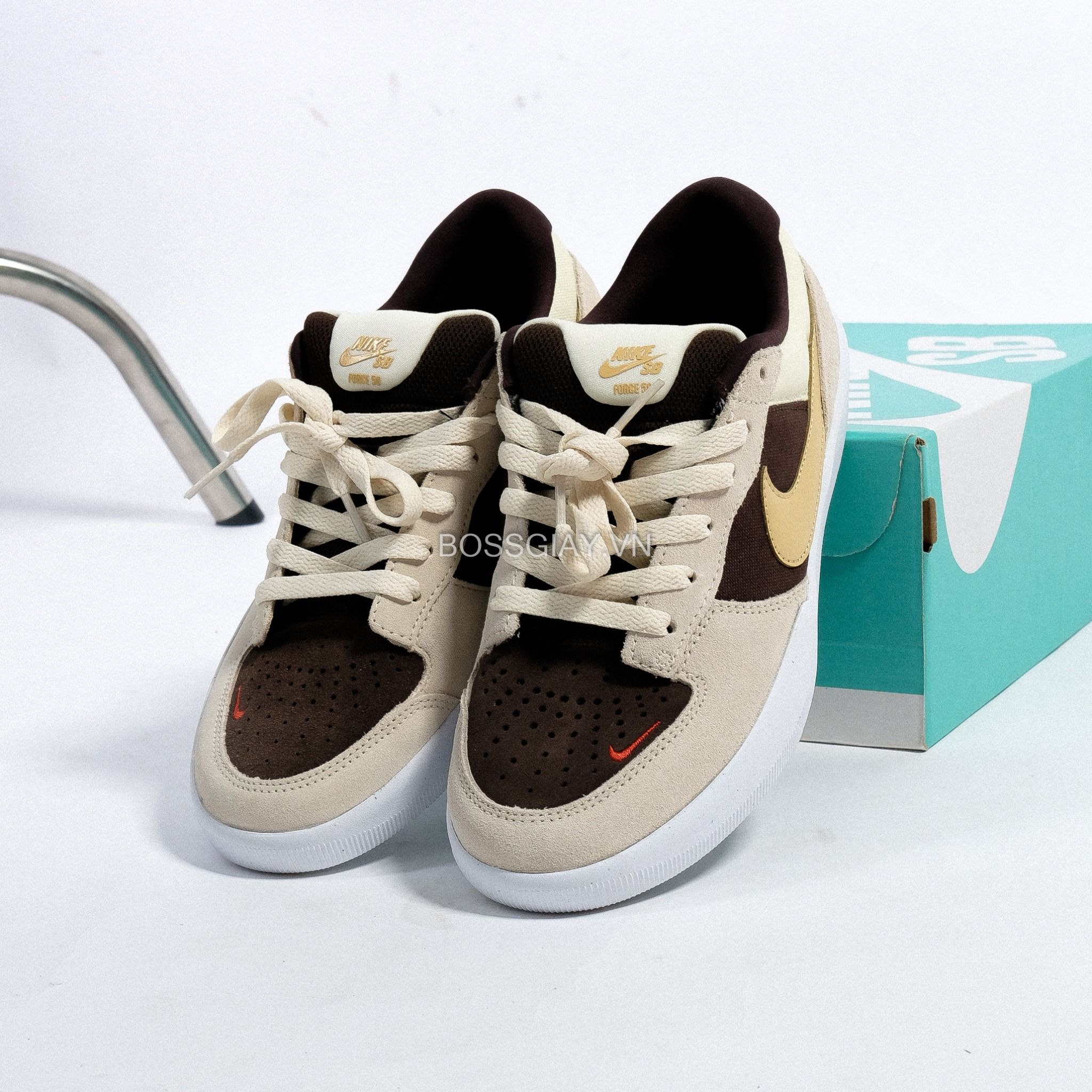  Nike SB Force 58 Tan Brown FV8104 - 221 