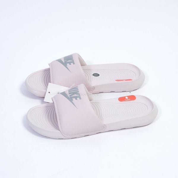  Dép Nike Victori One Slides Barely Rose Metallic Silver  CN9677 600 