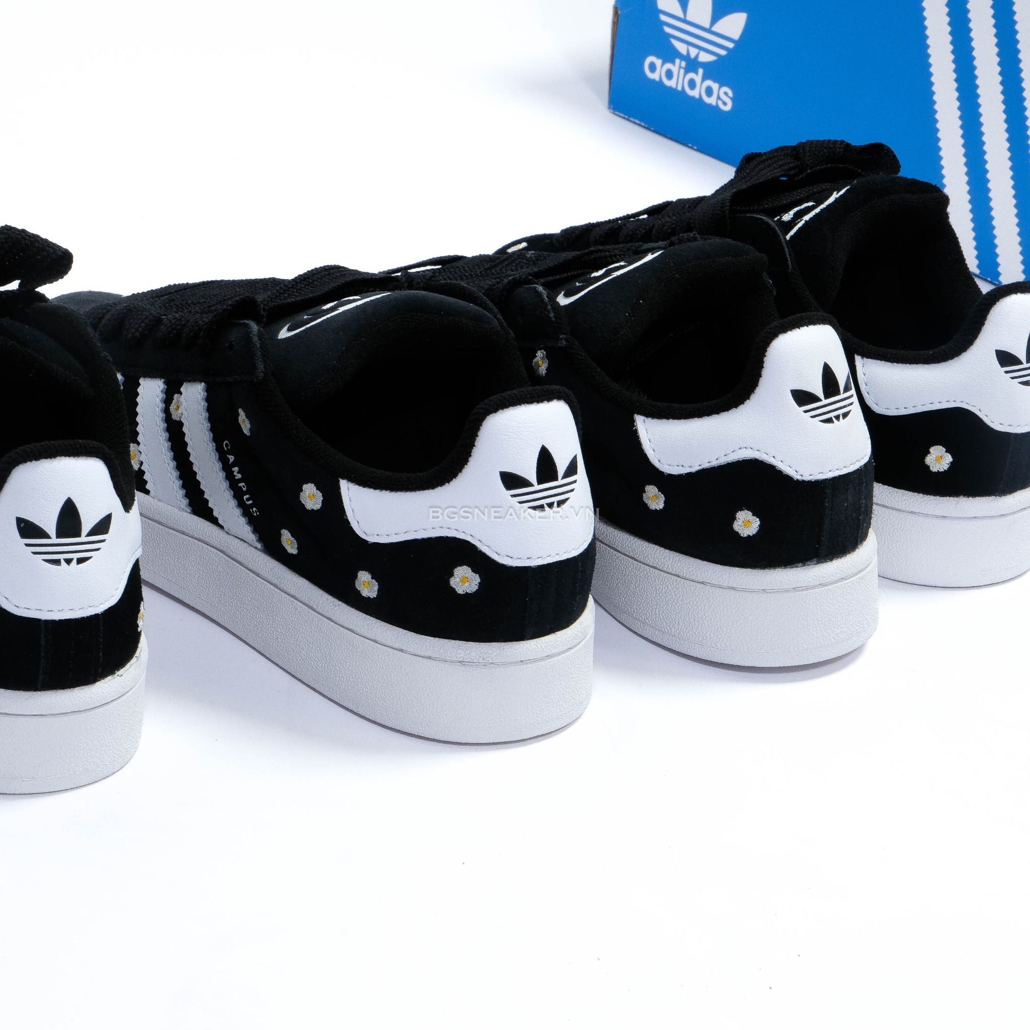  Giày Adidas Campus 00s Floral Core Black IF9640 