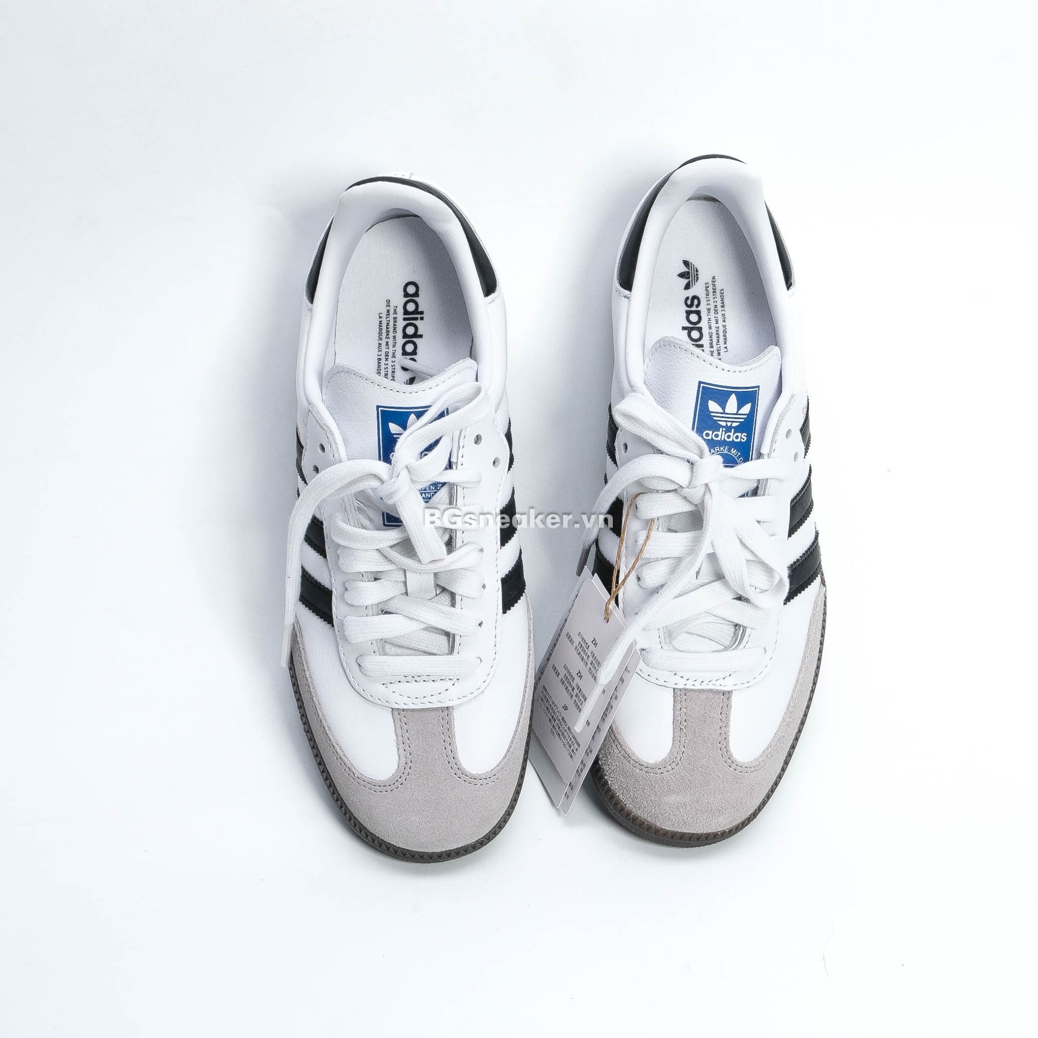  Giày Adidas Samba OG White Black Gum [ B75806 ] [ IG9030 ] 