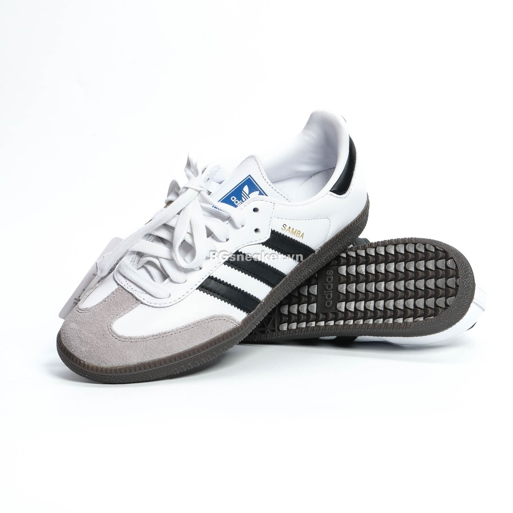  Giày Adidas Samba OG White Black Gum [ B75806 ] [ IG9030 ] 