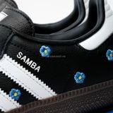  Giày adidas Samba OG Light Blue Floral Core Black IF4397 