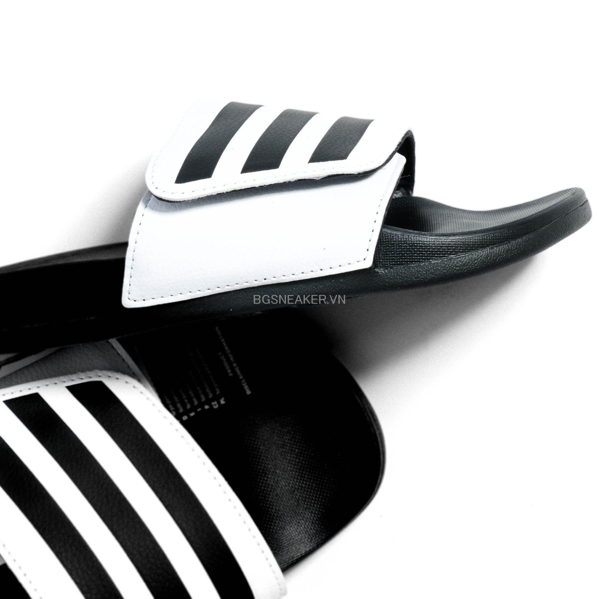  Dép Adidas Adilette Comfort White Black GZ8950 