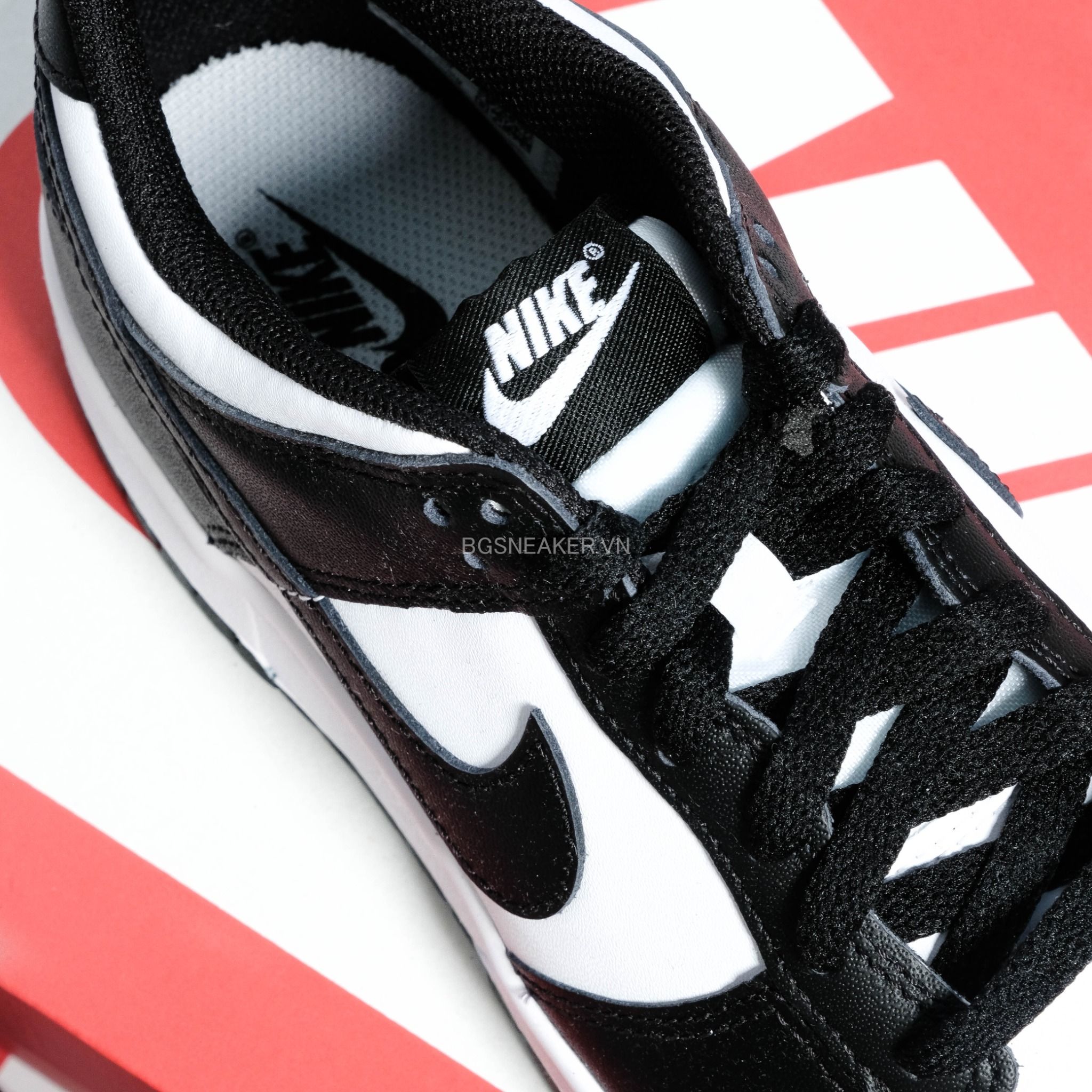  Giày Nike Dunk Low Retro White Black Panda (GS) CW1590-100 