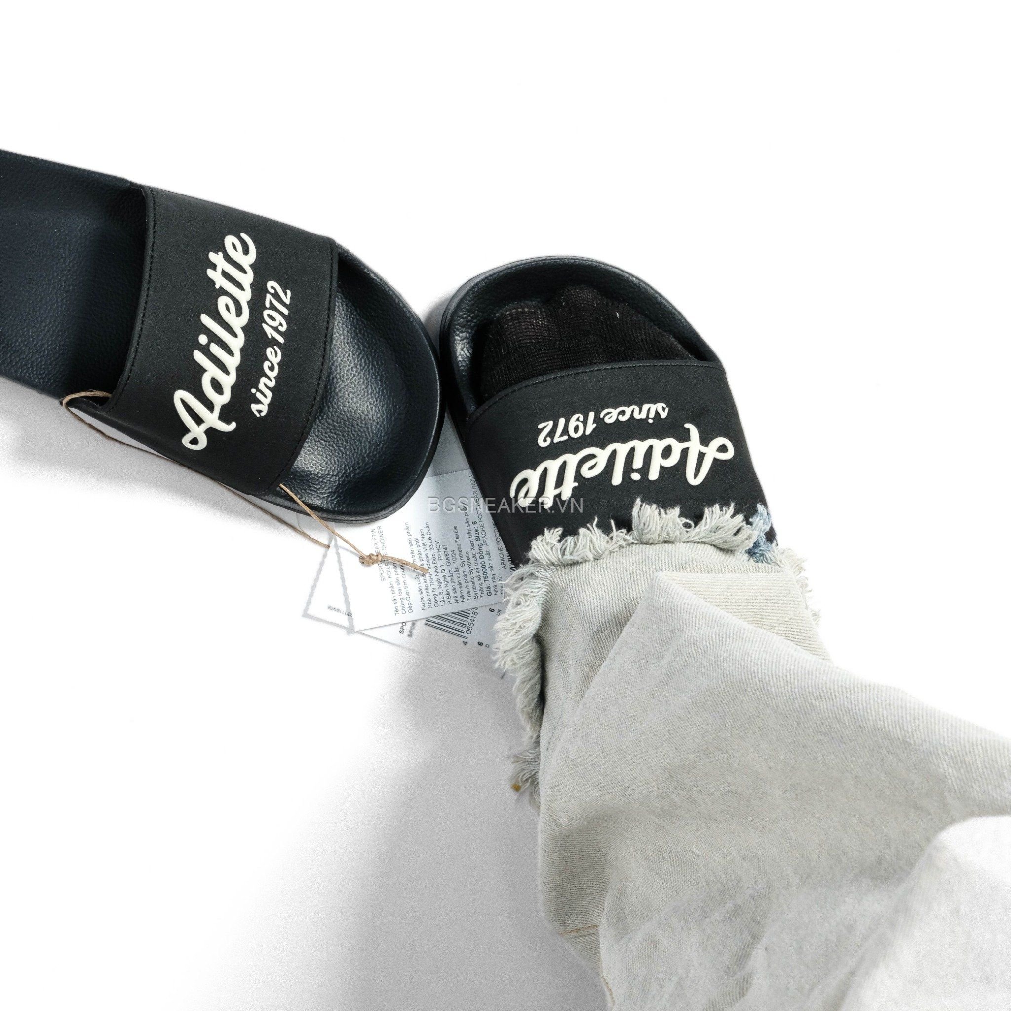  Dép adidas Adilette Shower Core Black GW8747 
