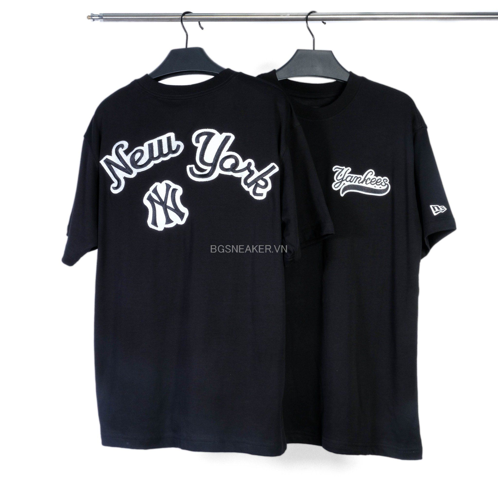  Áo Thun New Era Yankees BLack Embroi   15678456 