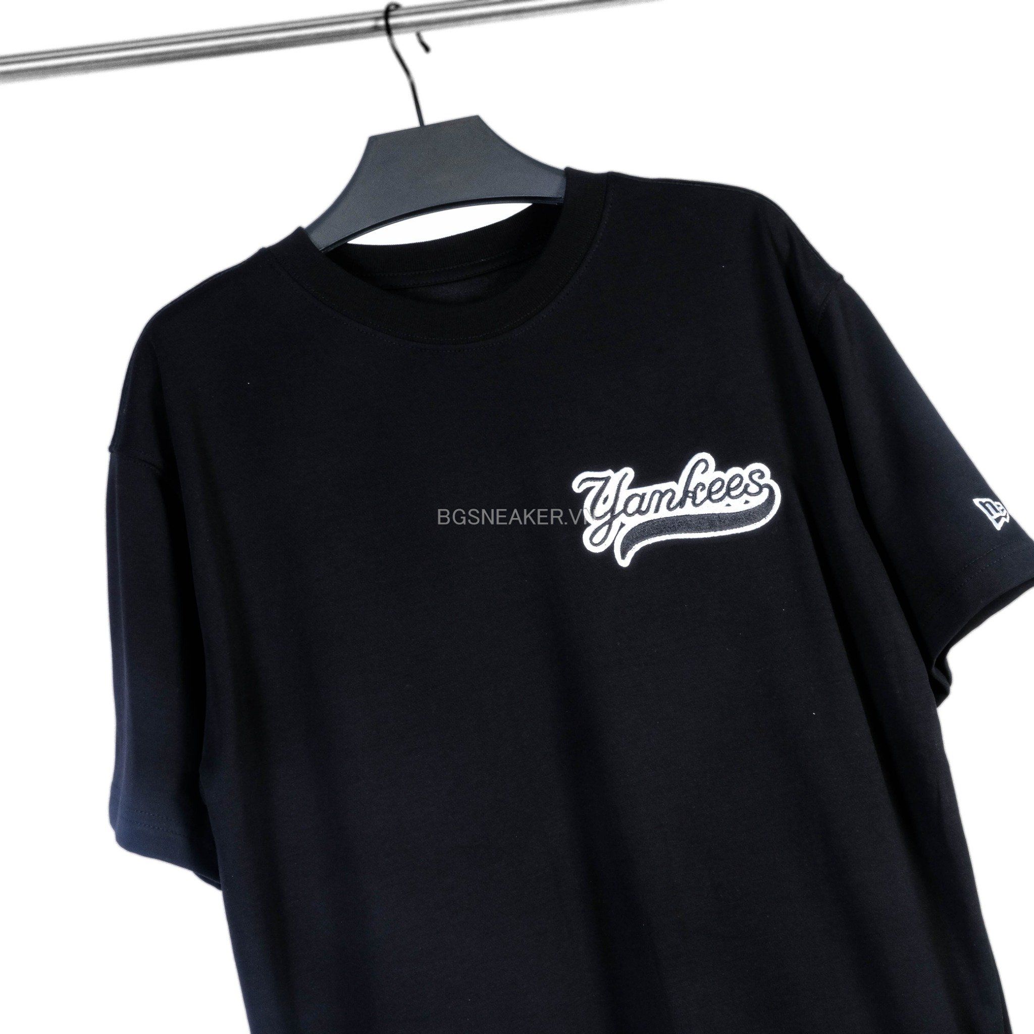  Áo Thun New Era Yankees BLack Embroi   15678456 
