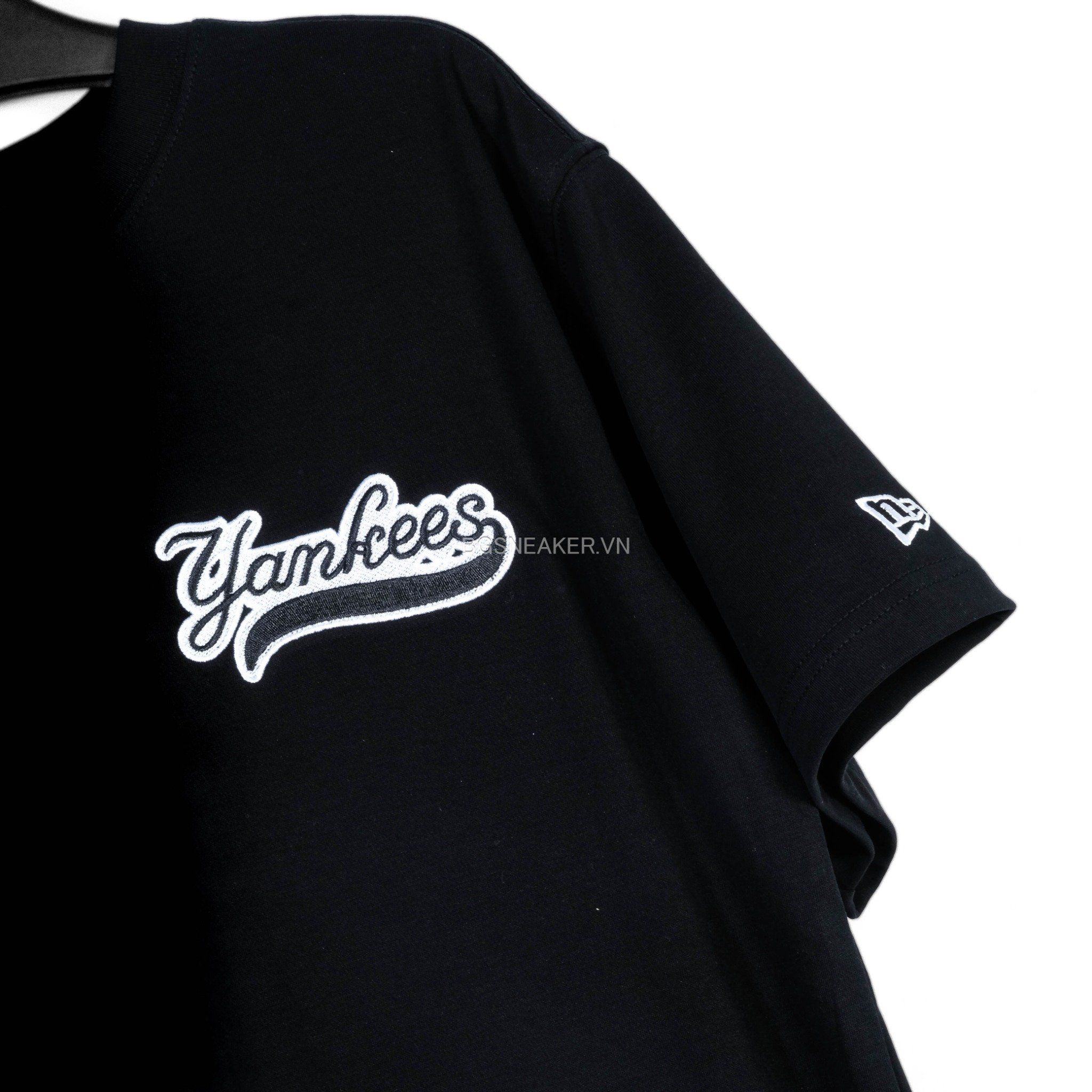  Áo Thun New Era Yankees BLack Embroi   15678456 