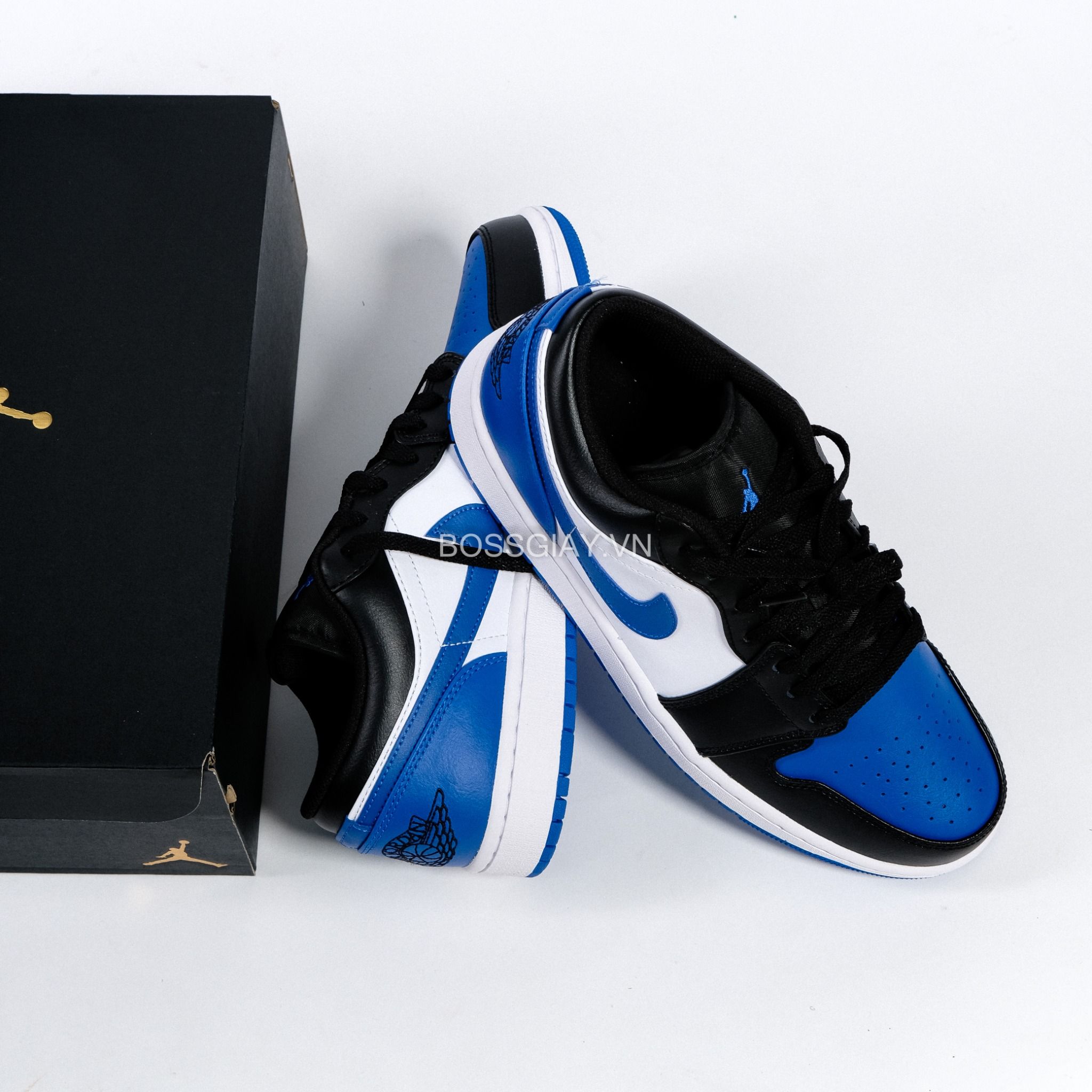 Nike Air Jordan 1 Low Royal Toe 553558-140 