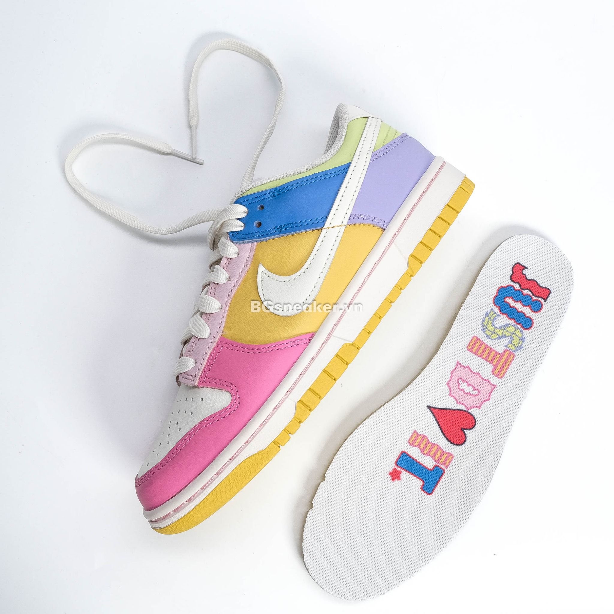  Giày Nike Dunk Low Solar Flare Multi Color Sail  FD9923 111 