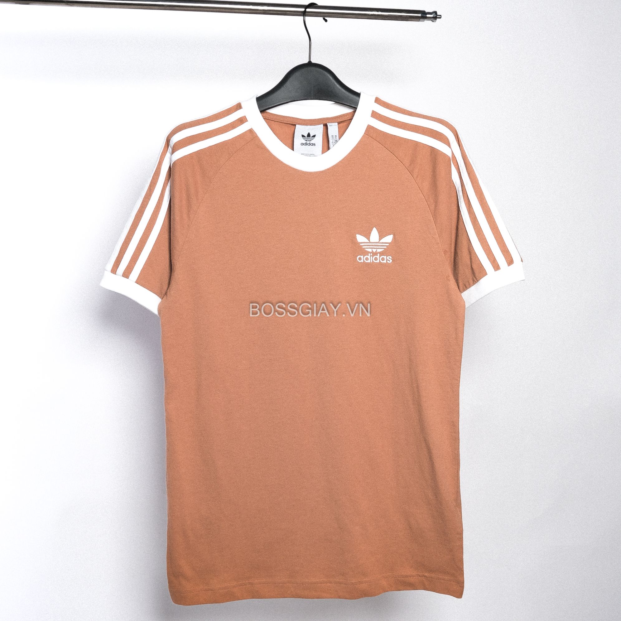  Áo Thun Adidas Adicolor Classics Cam 3 Sọc Trắng  IA4847 